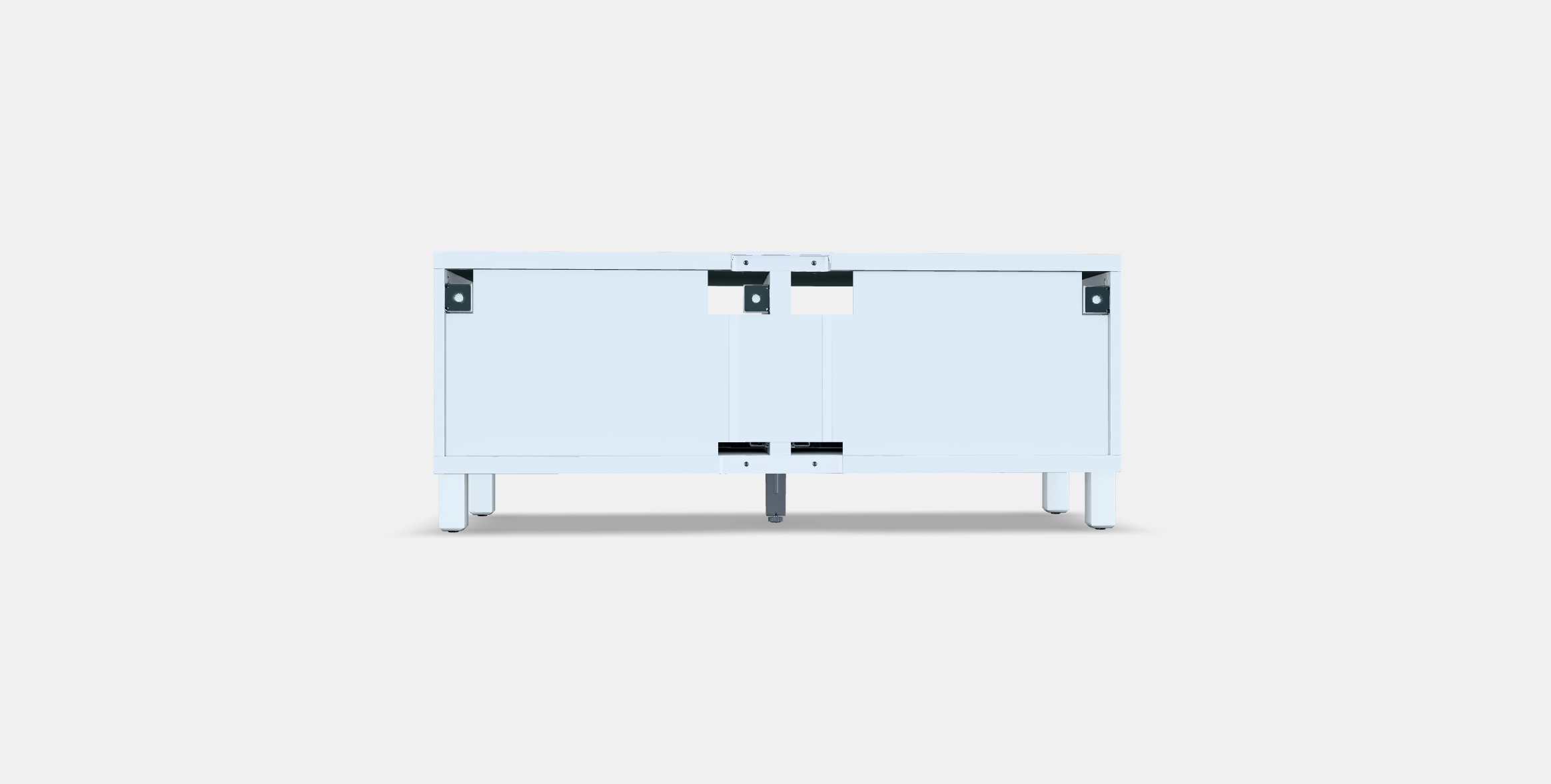 BESTA TV bench with drawers 13 Low-poly 3D model_14
