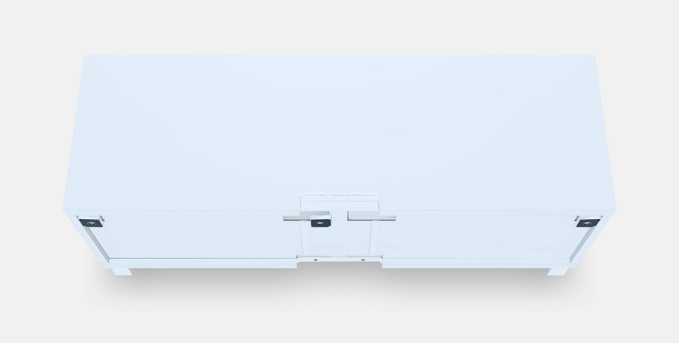 BESTA TV bench with drawers 13 Low-poly 3D model_4