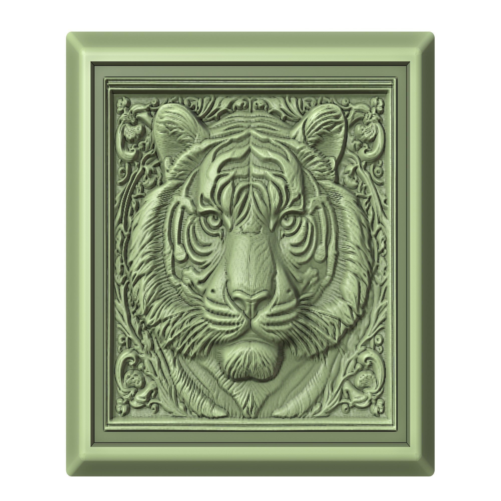 Tiger Animal 3D print model_2