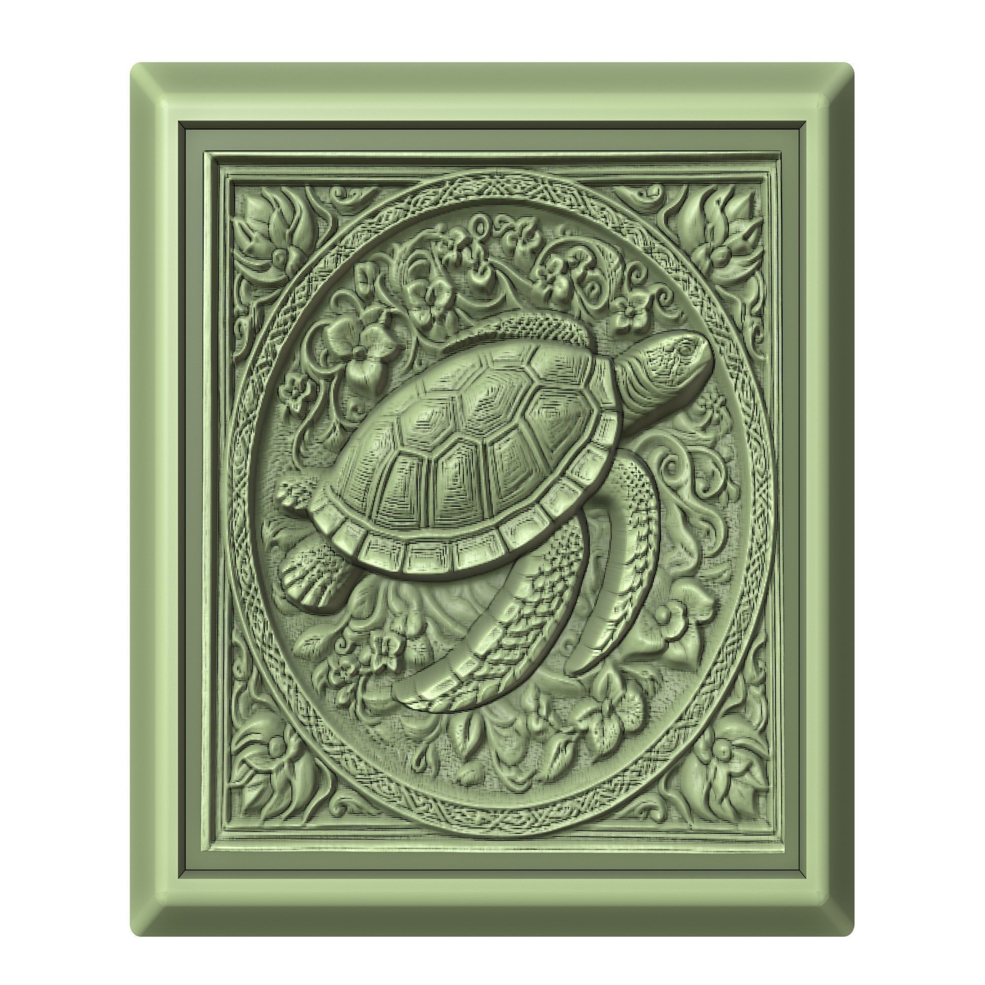 Turtle Animal 3D print model_2