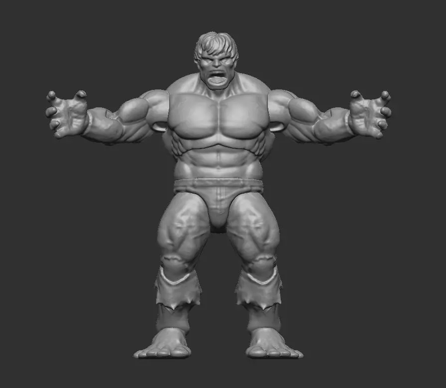 MS Hulk - 3d scanned toy for educational purpose 3D print model_0