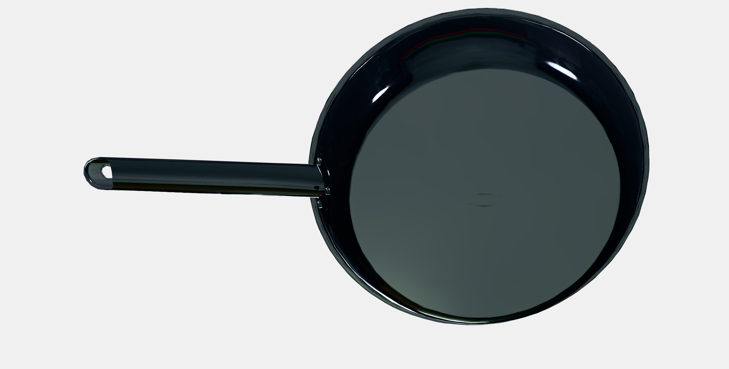 IKEA 365 Frying pan Low-poly 3D model_8