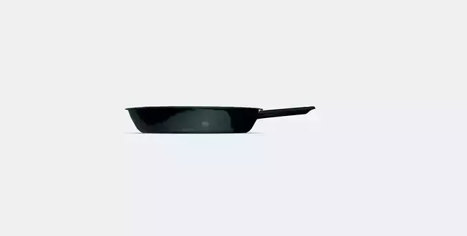 IKEA 365 Frying pan Low-poly 3D model