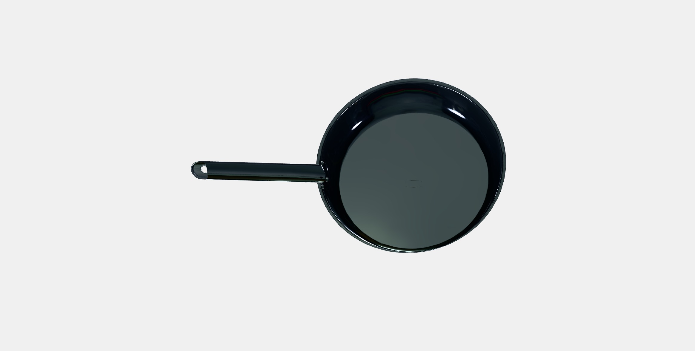 IKEA 365 Frying pan Low-poly 3D model_7