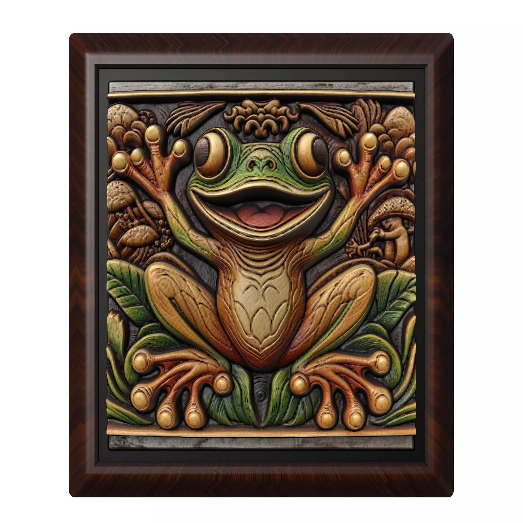 Frog Animal 3D print model