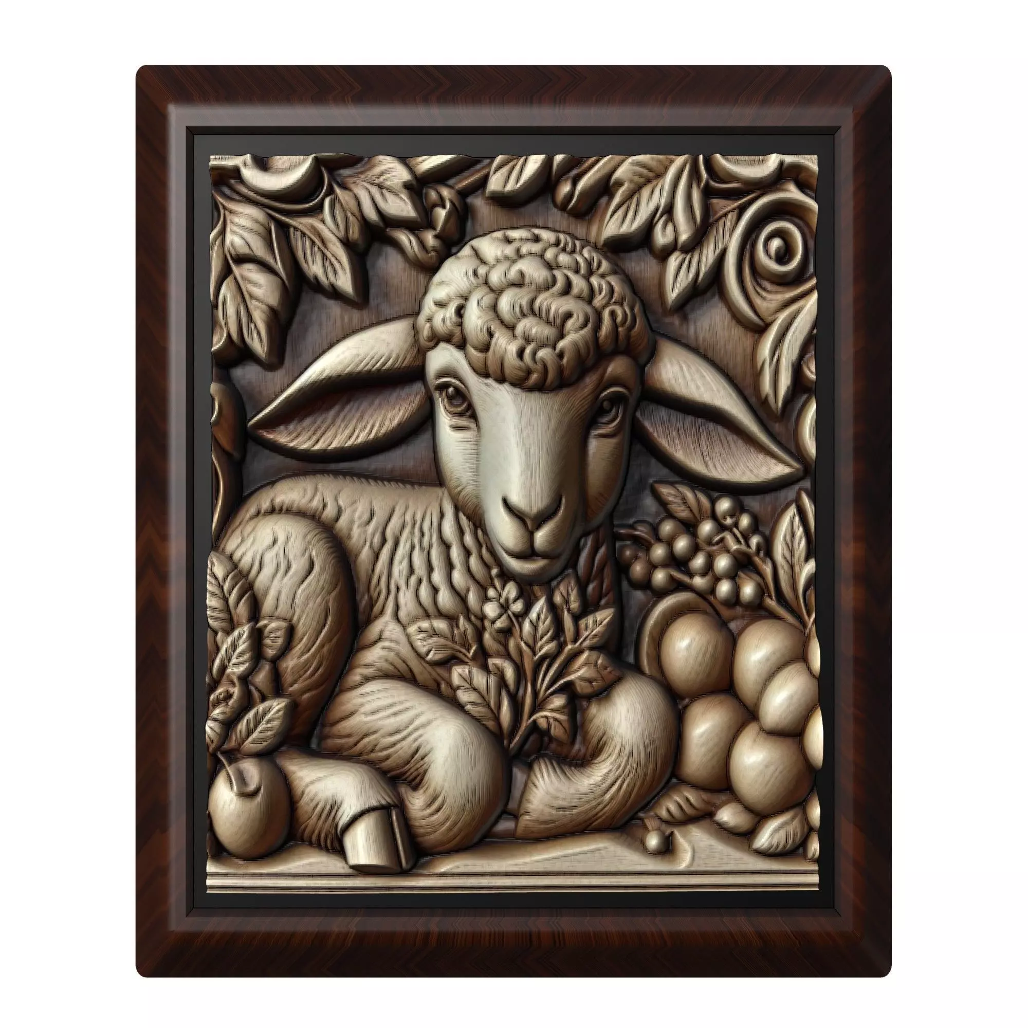 Lamb Animal 3D print model_0