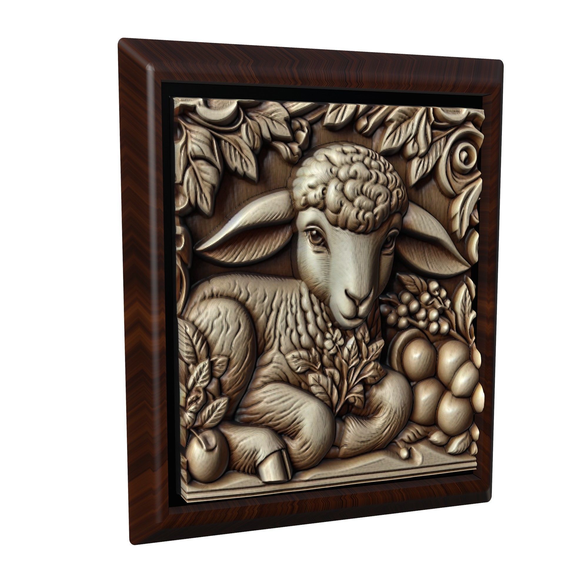 Lamb Animal 3D print model_1