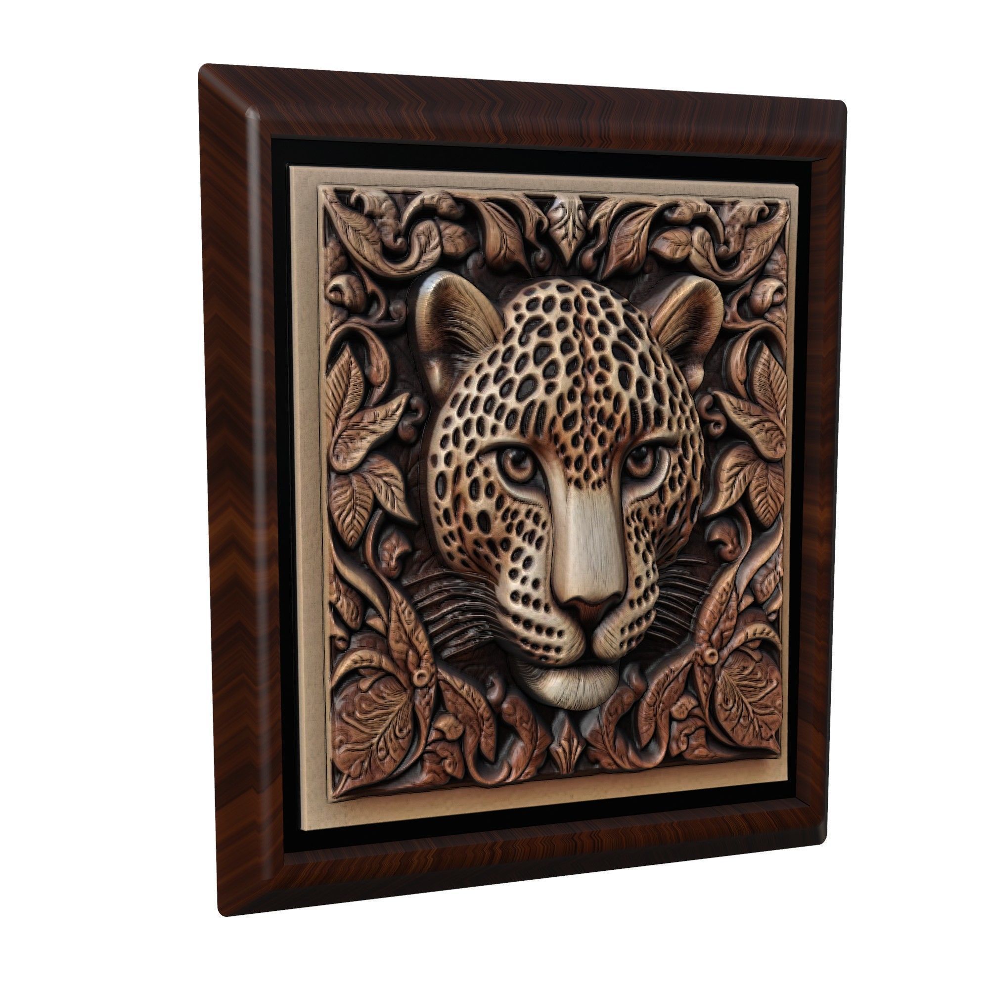 Leopard Animal 3D print model_1