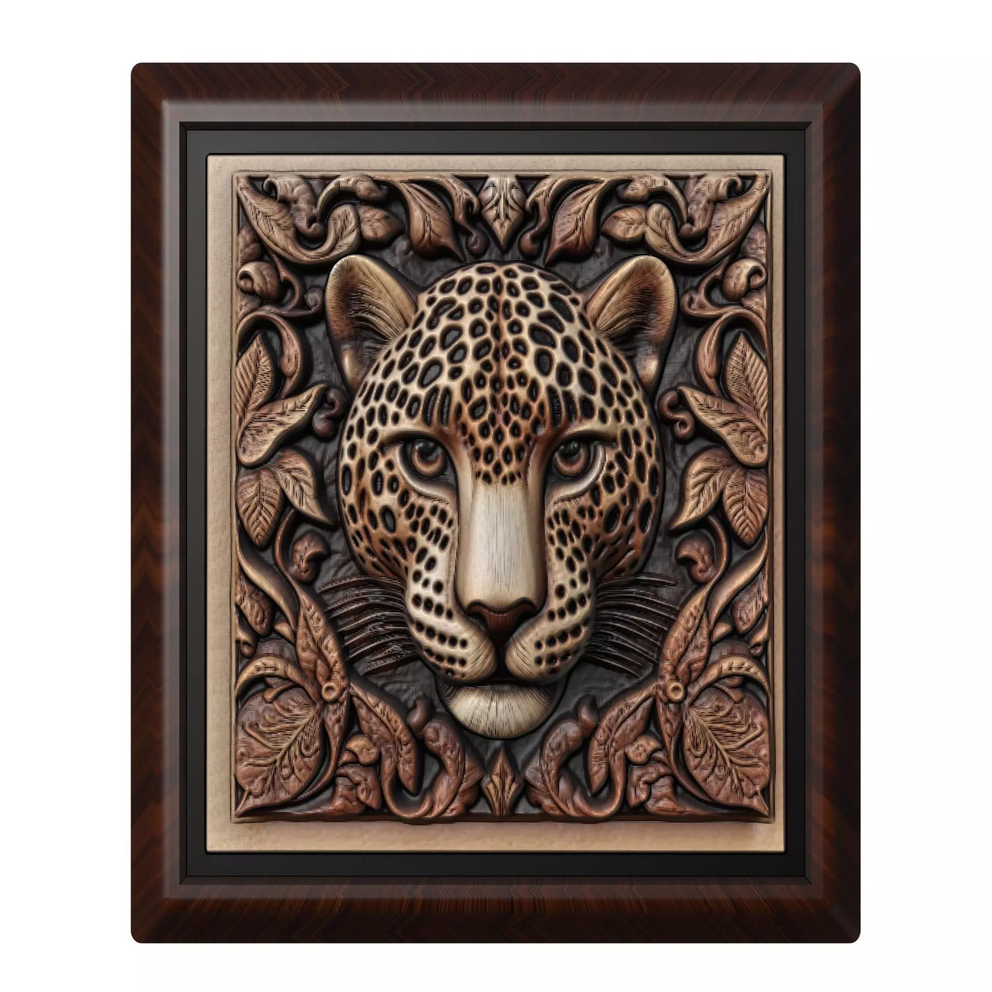 Leopard Animal 3D print model_0