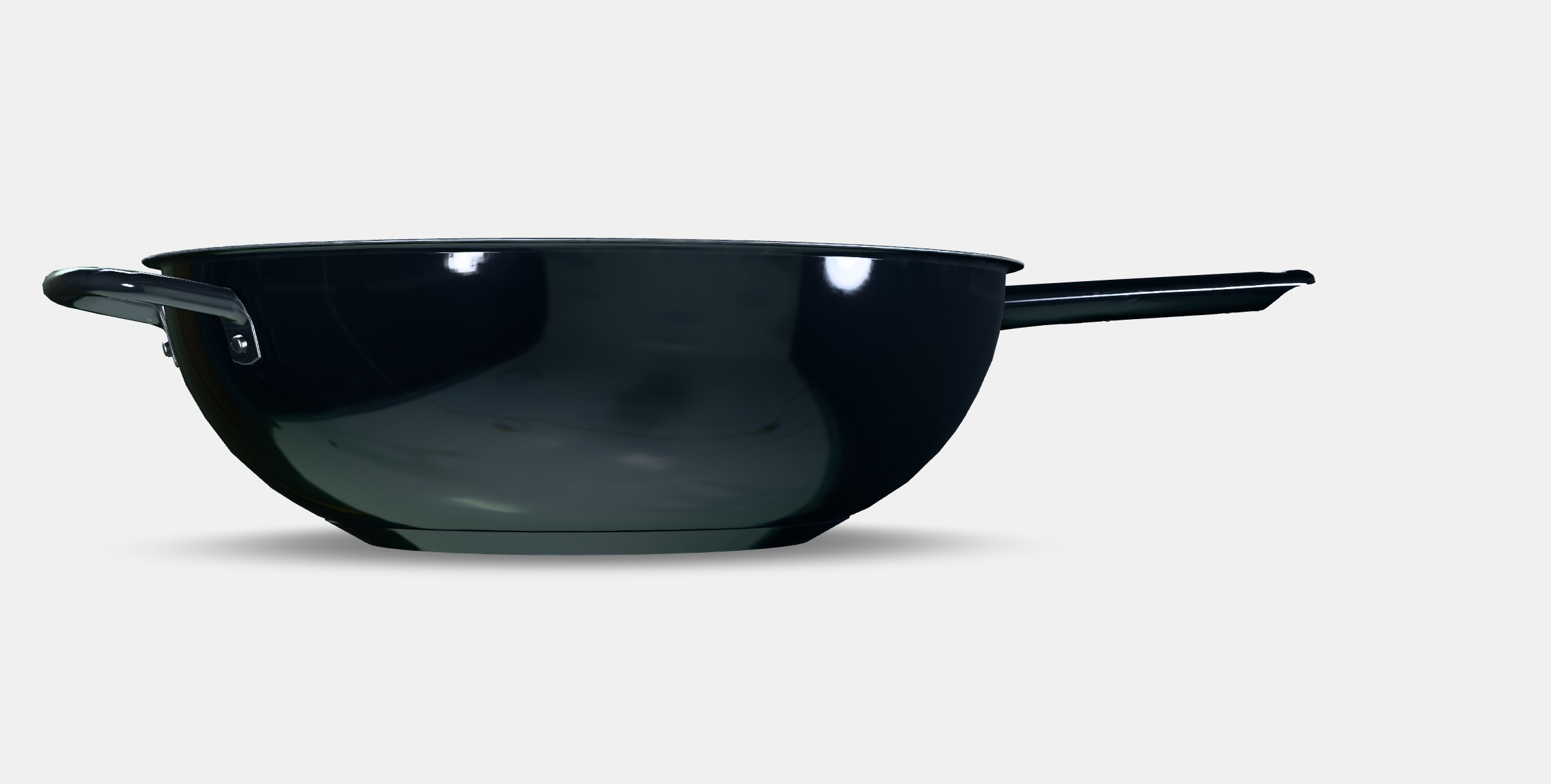 IKEA 365 Wok Low-poly 3D model_2