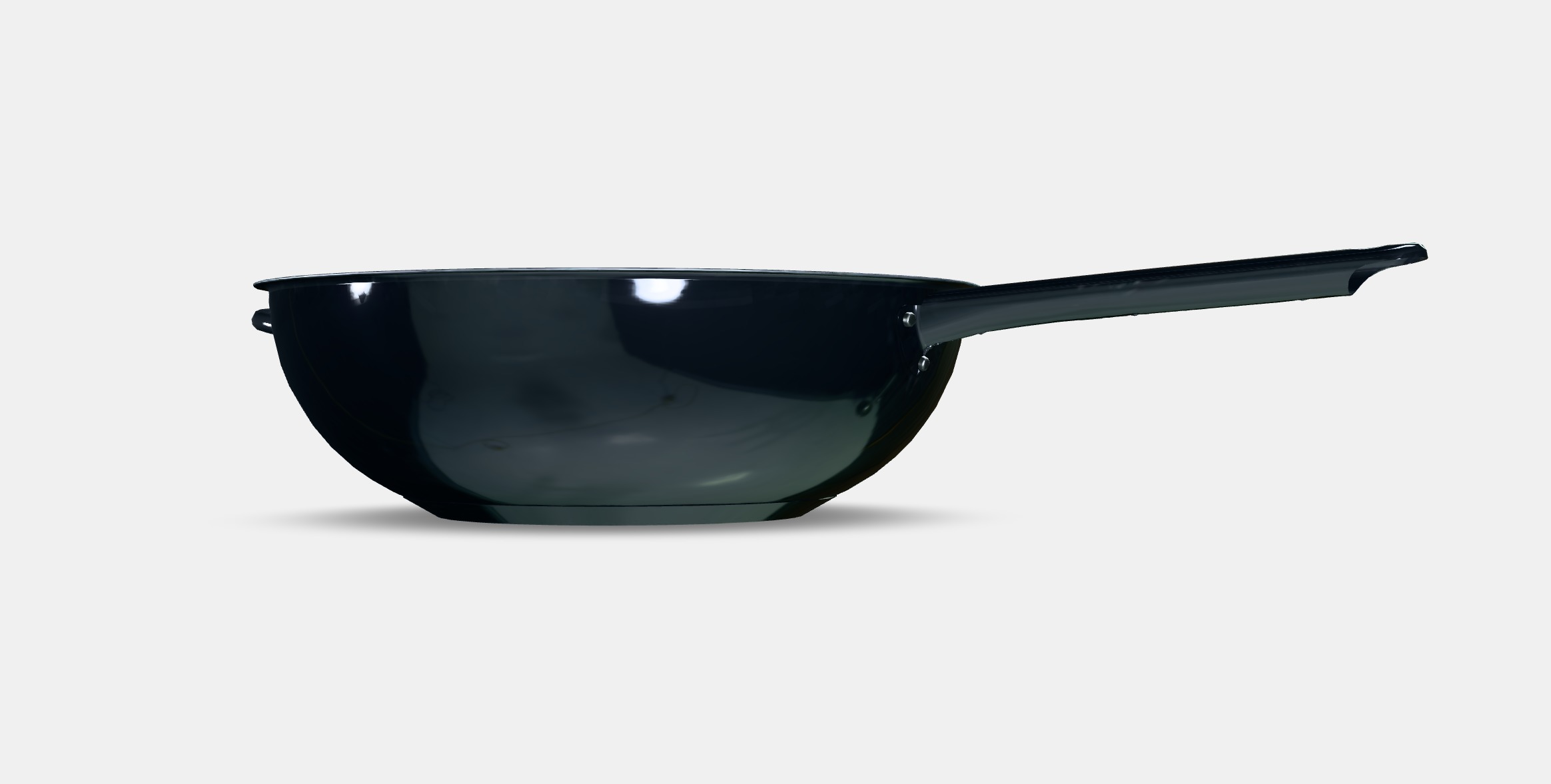 IKEA 365 Wok Low-poly 3D model_6