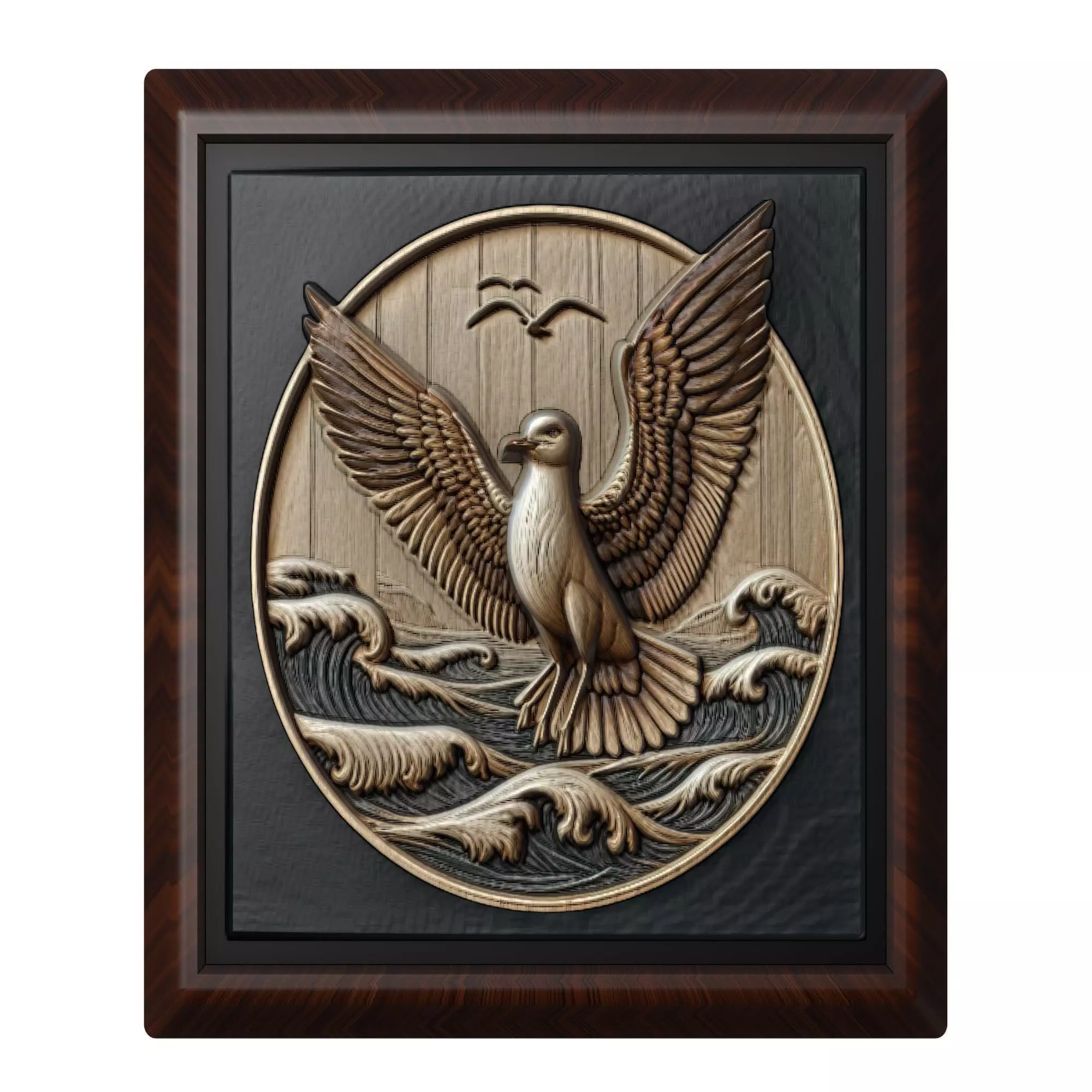 Seagull Animal 3D print model_0