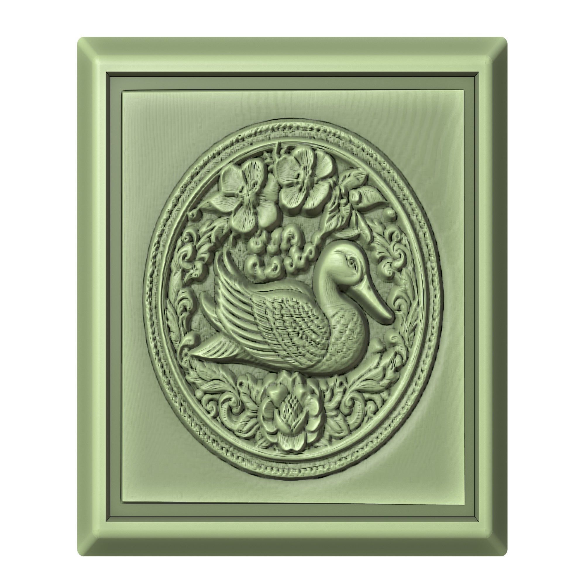 Duck Animal 3D print model_2