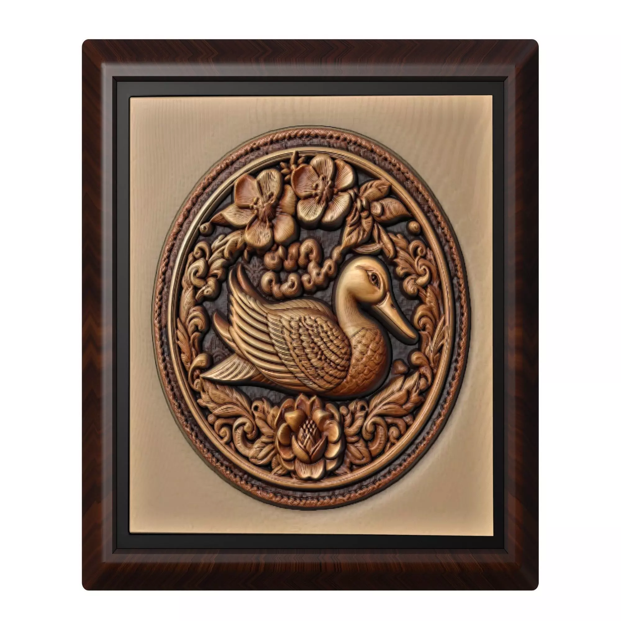 Duck Animal 3D print model_0