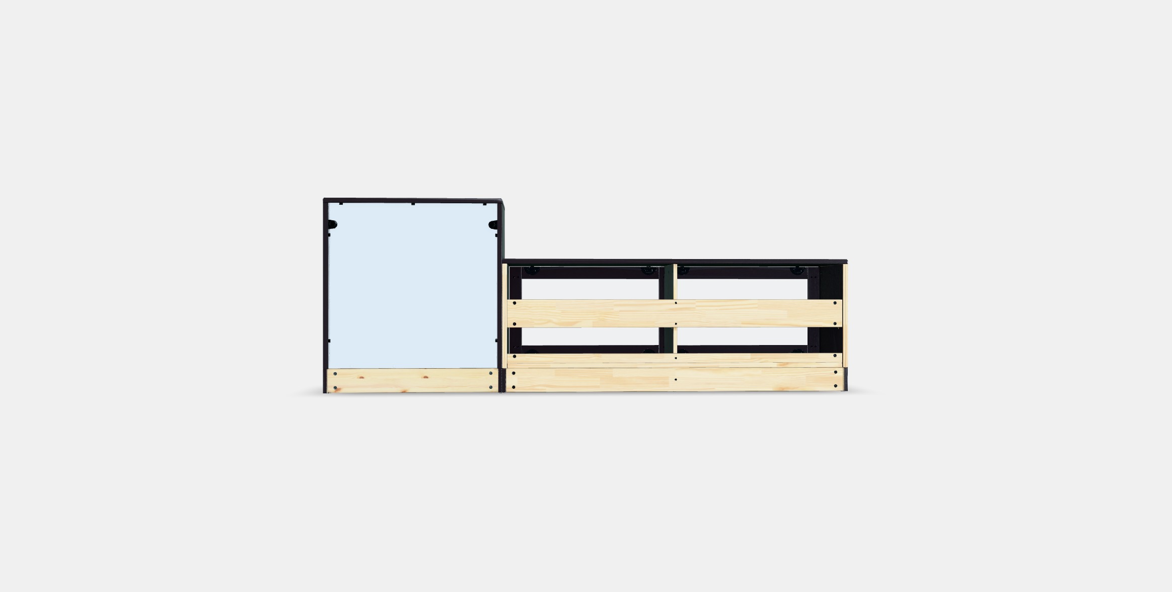 HAVSTA TV storage combination 3 Low-poly 3D model_14