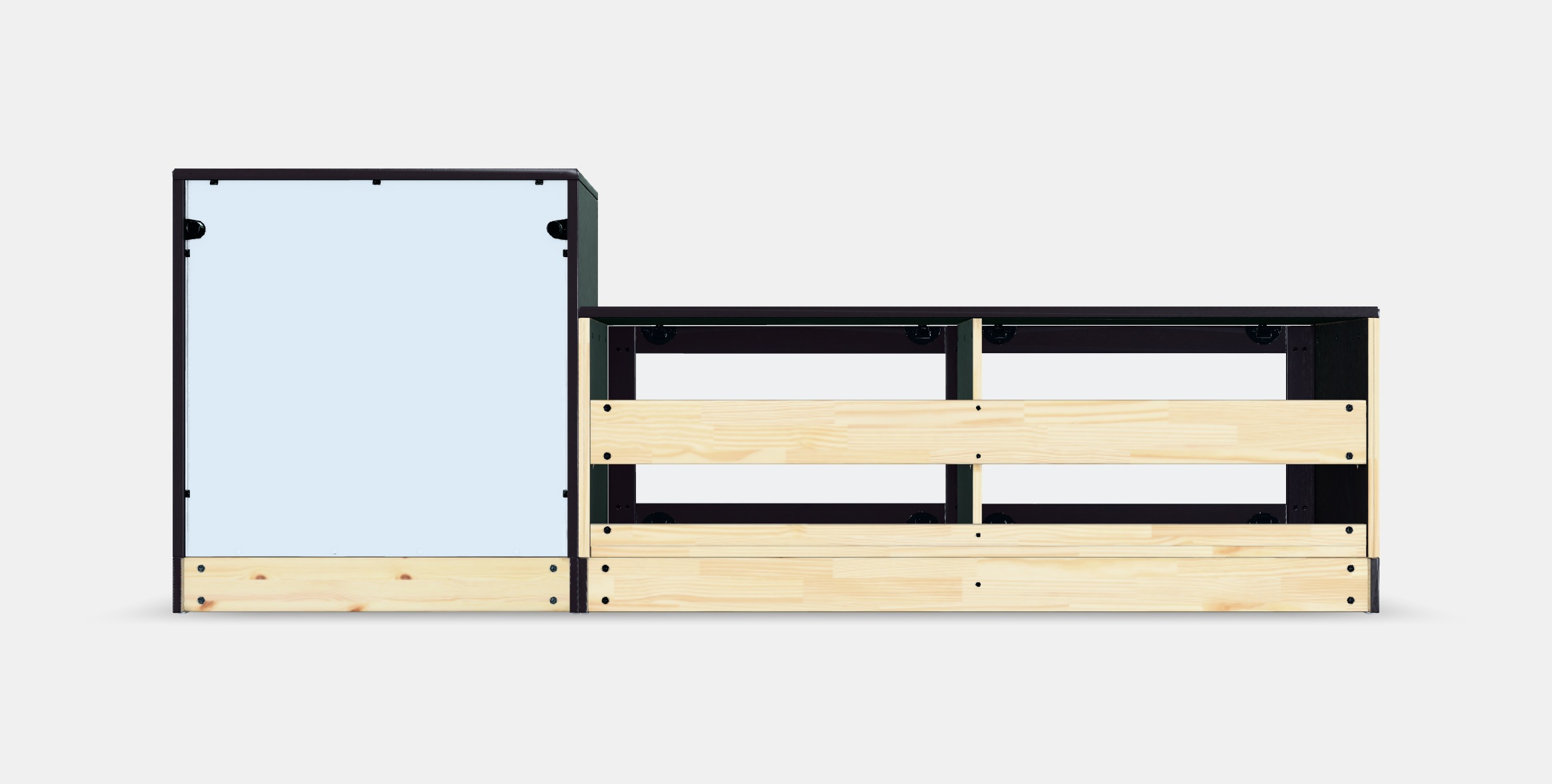 HAVSTA TV storage combination 3 Low-poly 3D model_15