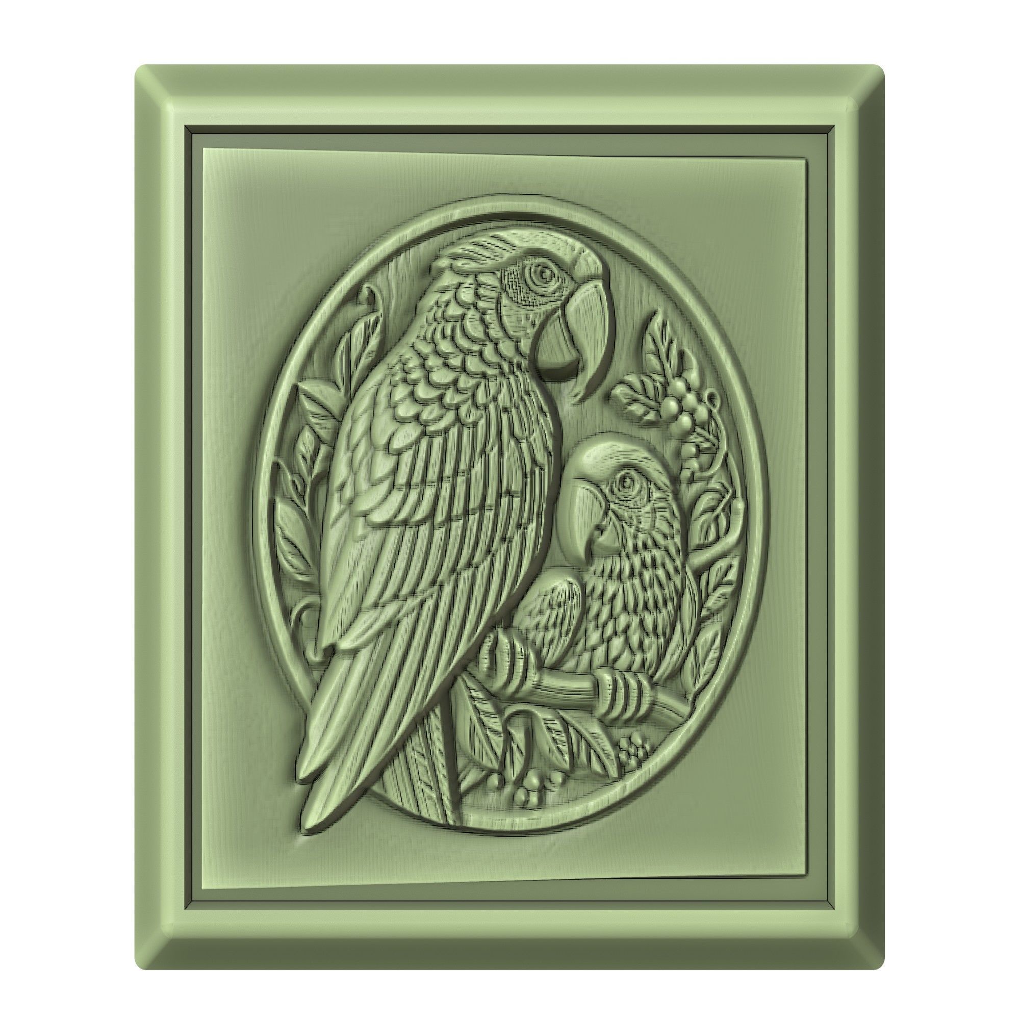 Parrot Animal 3D print model_2