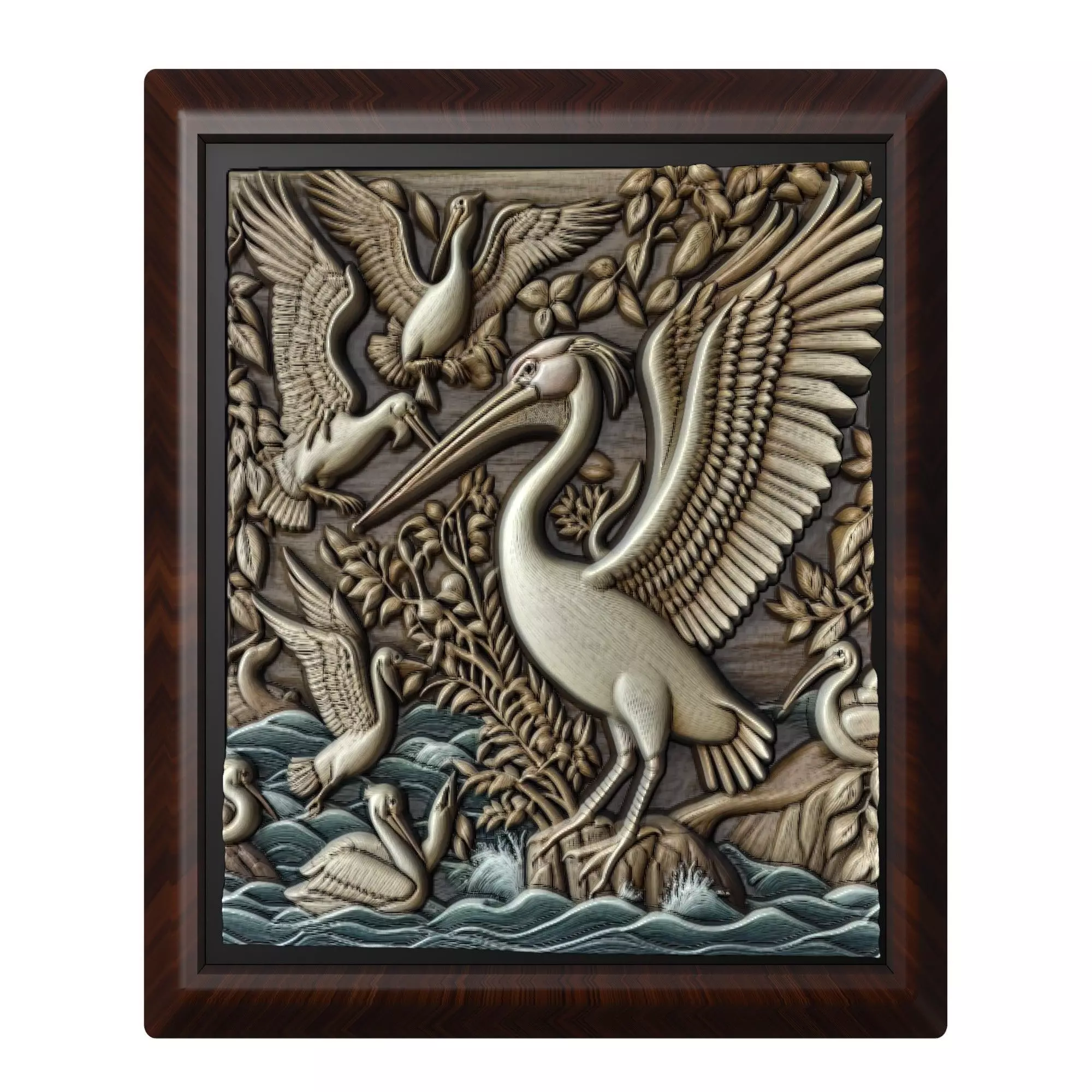 Pelican Animal 3D print model_0