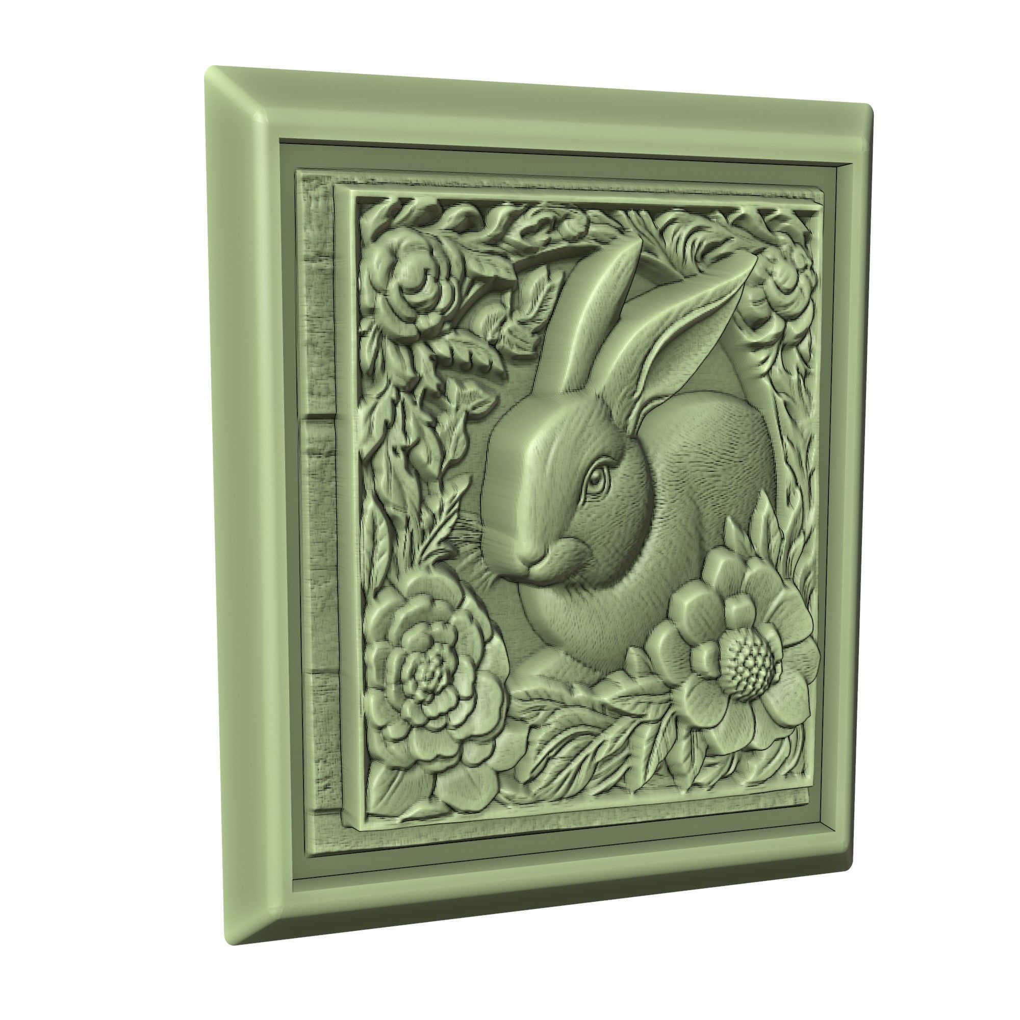 Rabbit Animal 3D print model_3