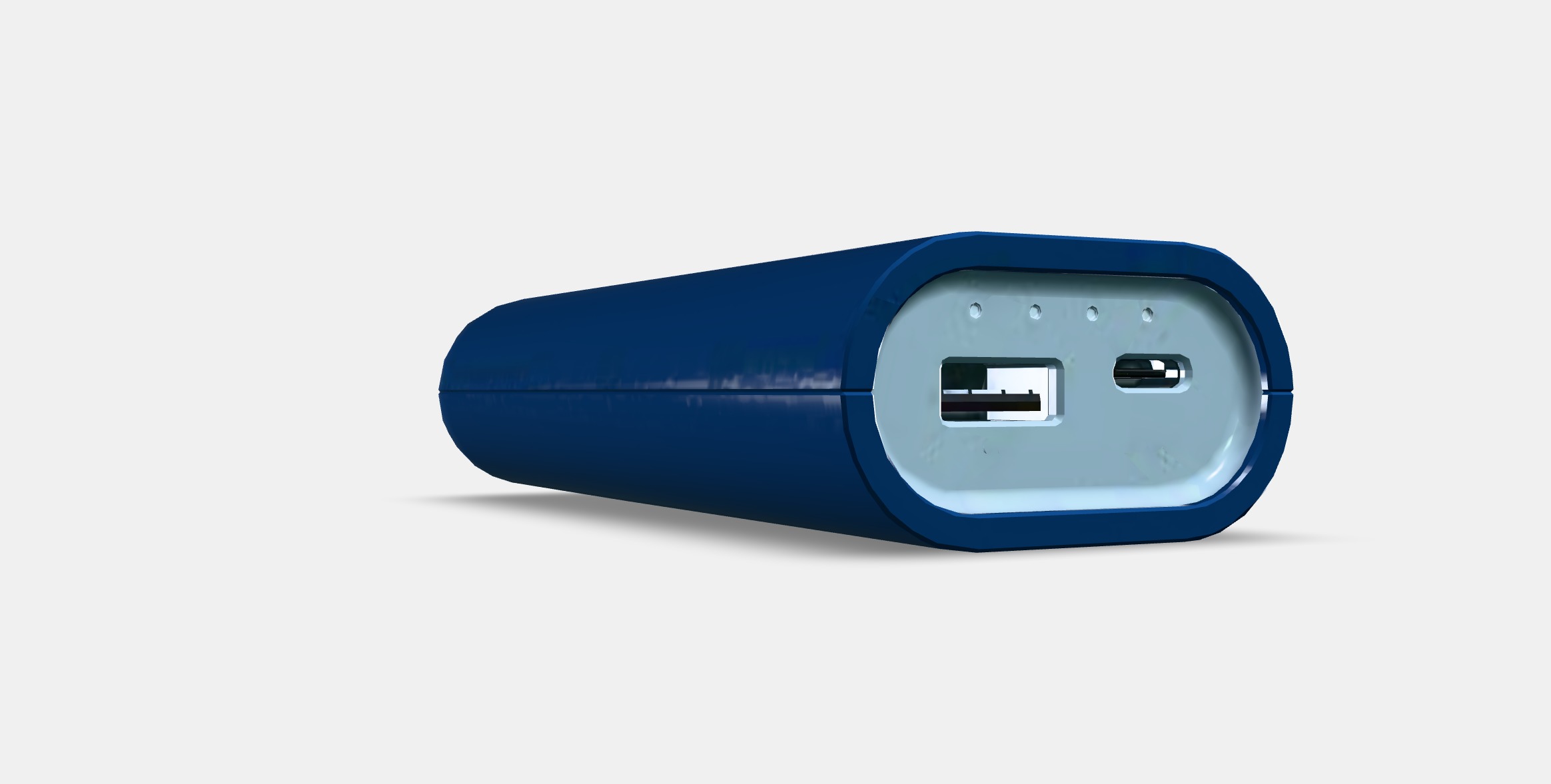 VARMFRONT Power bank Low-poly 3D model_9