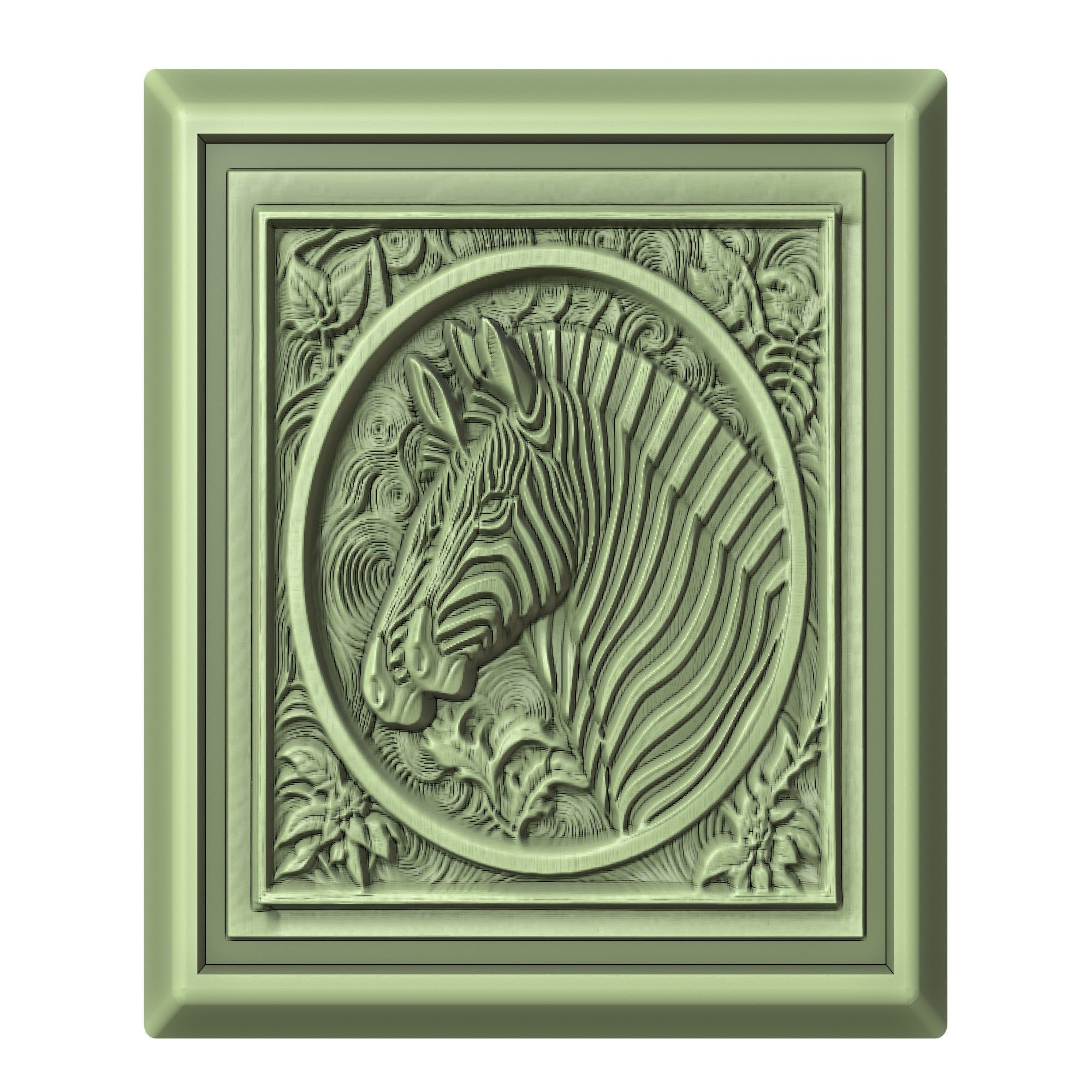 Zebra Animal 3D print model_2