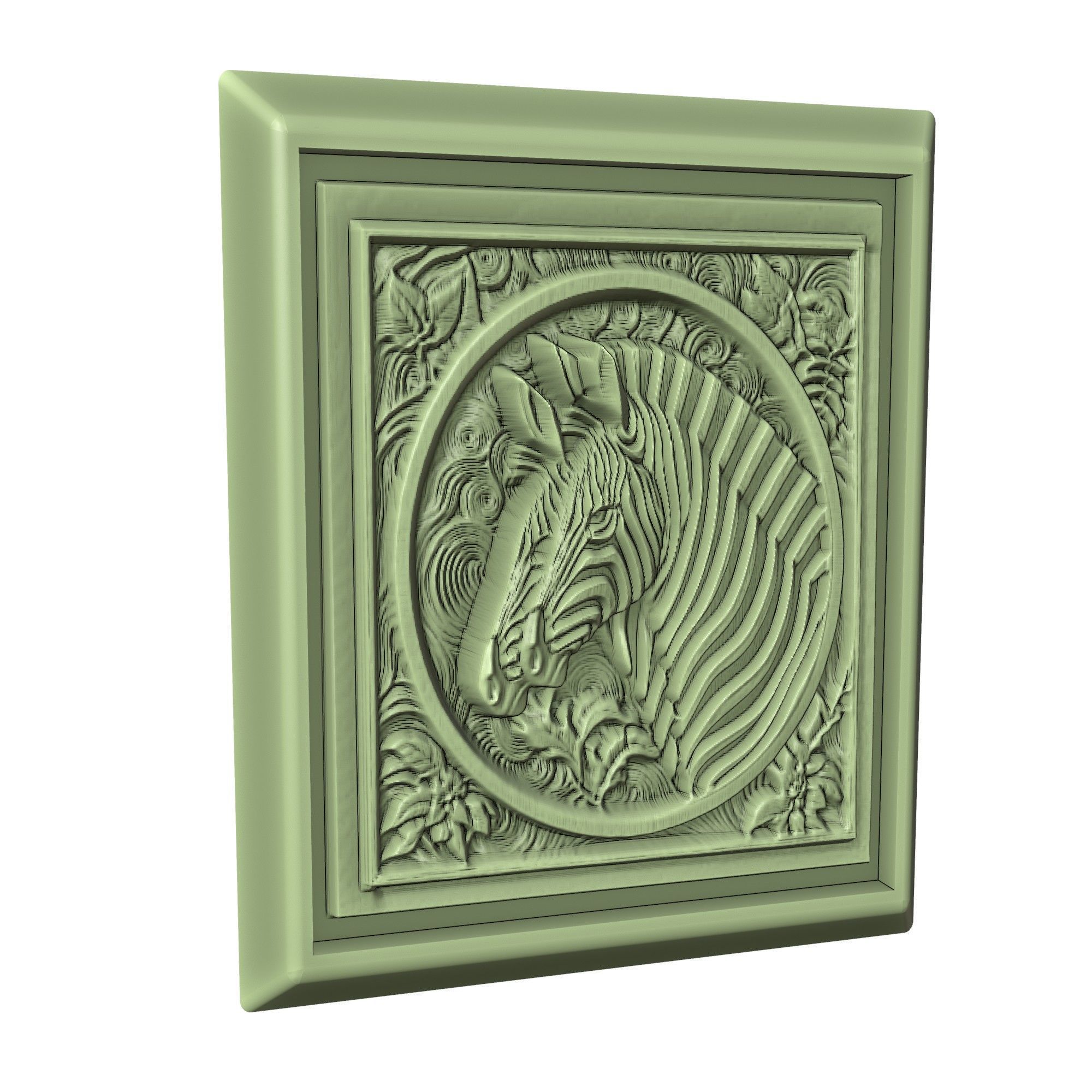 Zebra Animal 3D print model_3