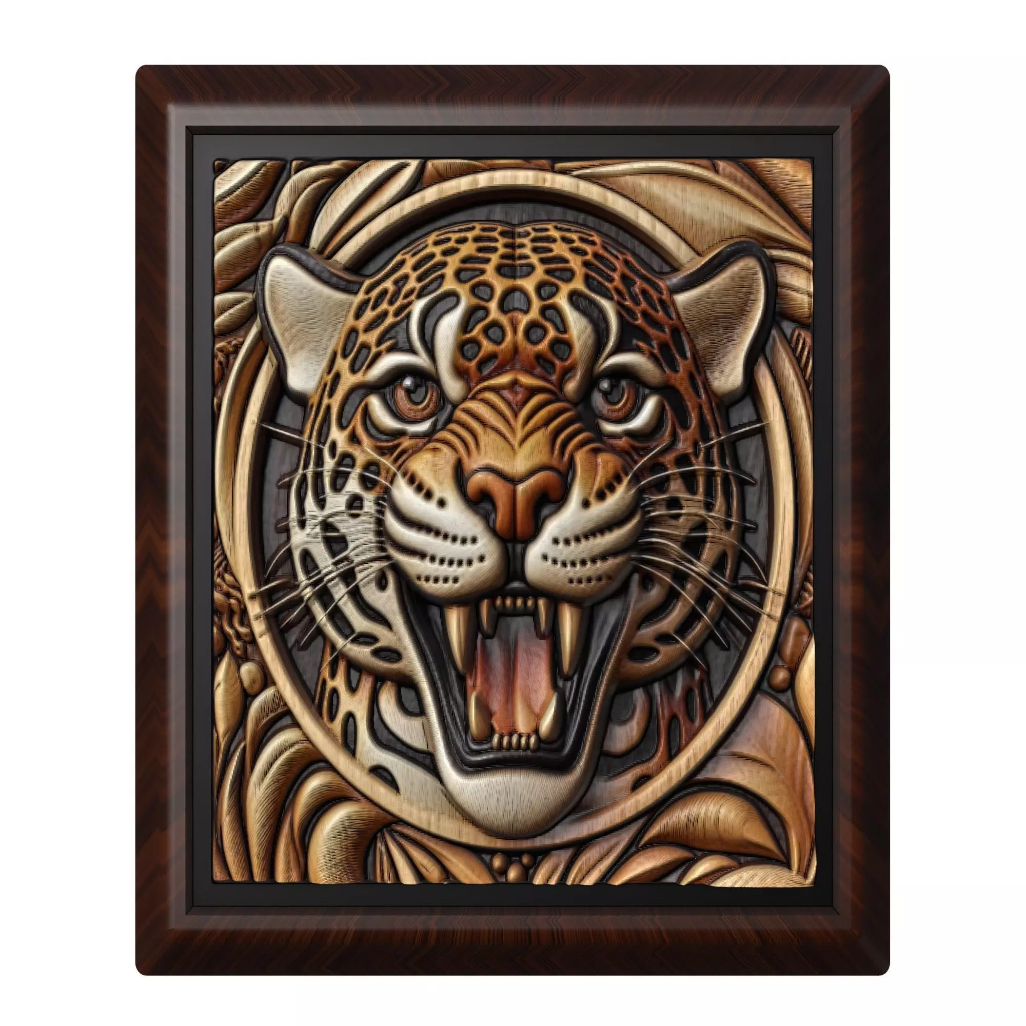 Jaguar Animal 3D print model_0