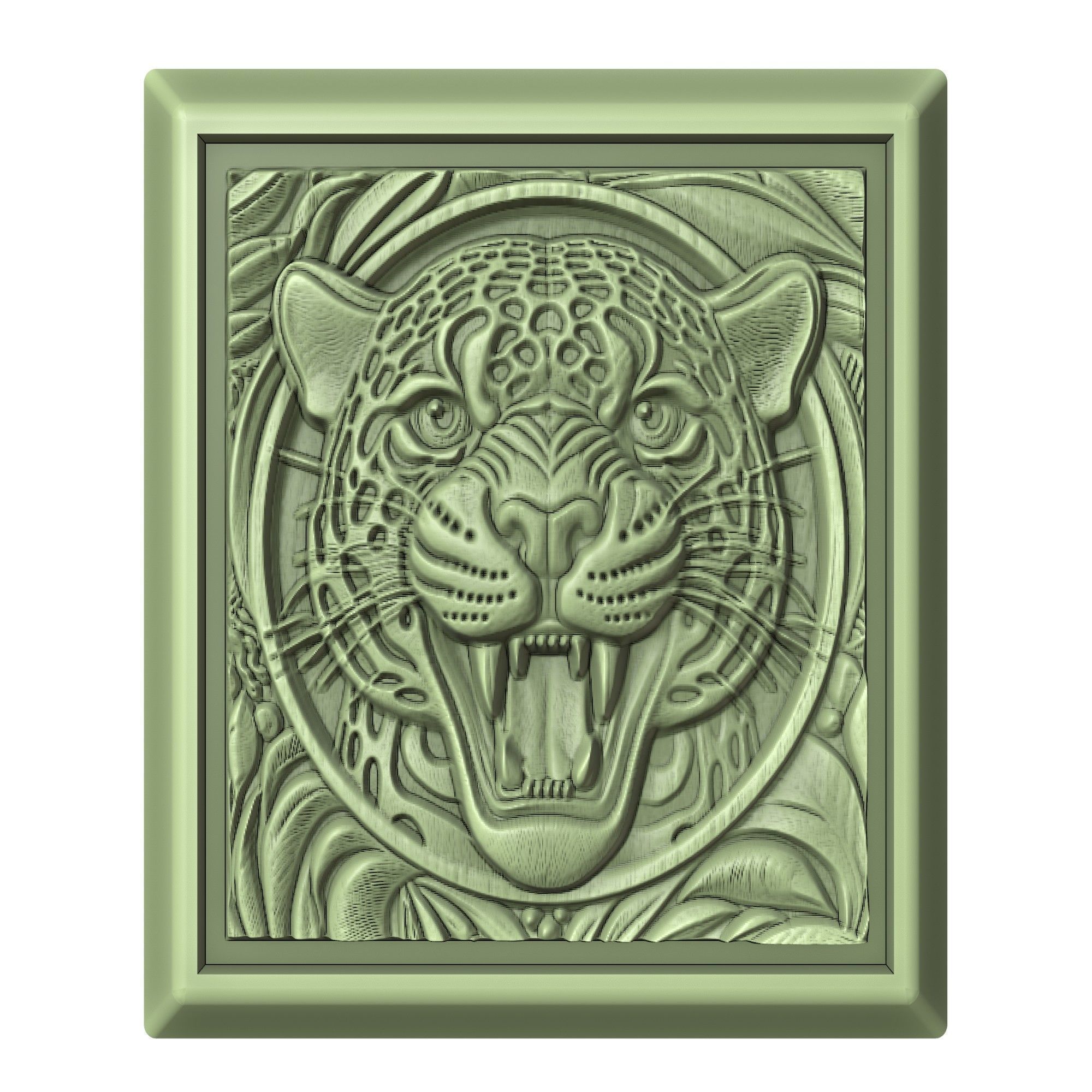 Jaguar Animal 3D print model_2