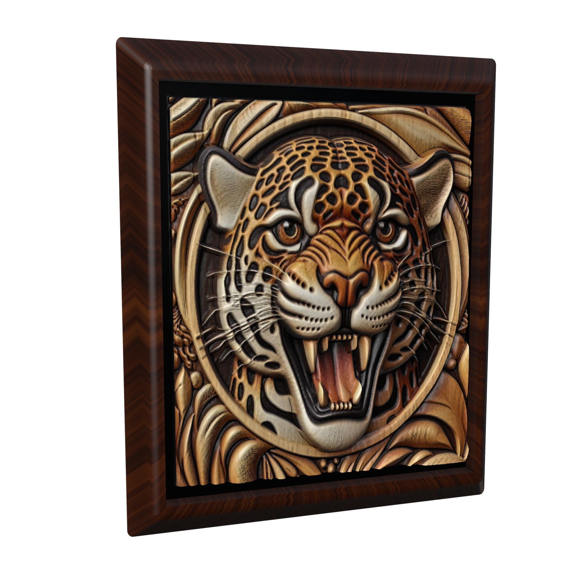 Jaguar Animal 3D print model_1