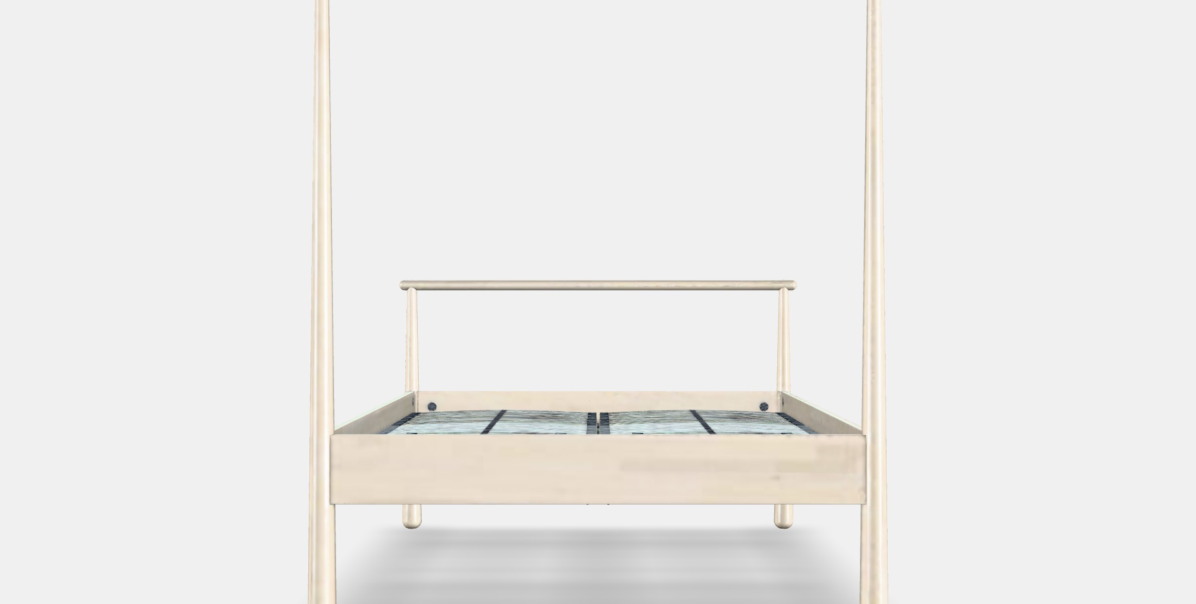 GJORA Bed frame 8 Low-poly 3D model_15