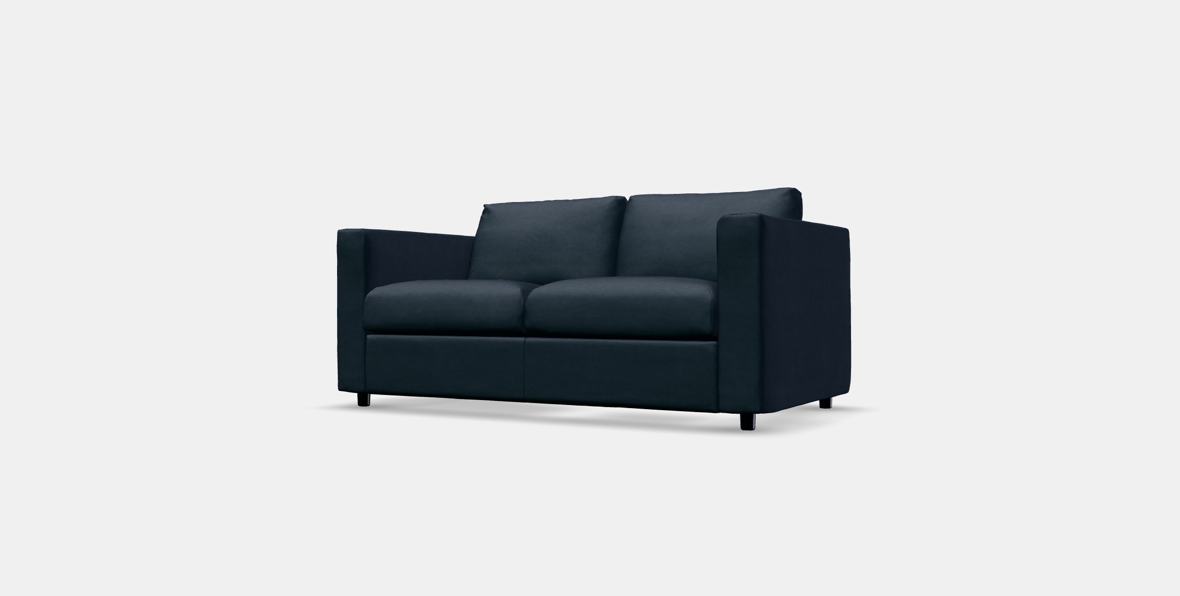 VIMLE Cover for 2-seat sofa 5 Low-poly 3D model_12