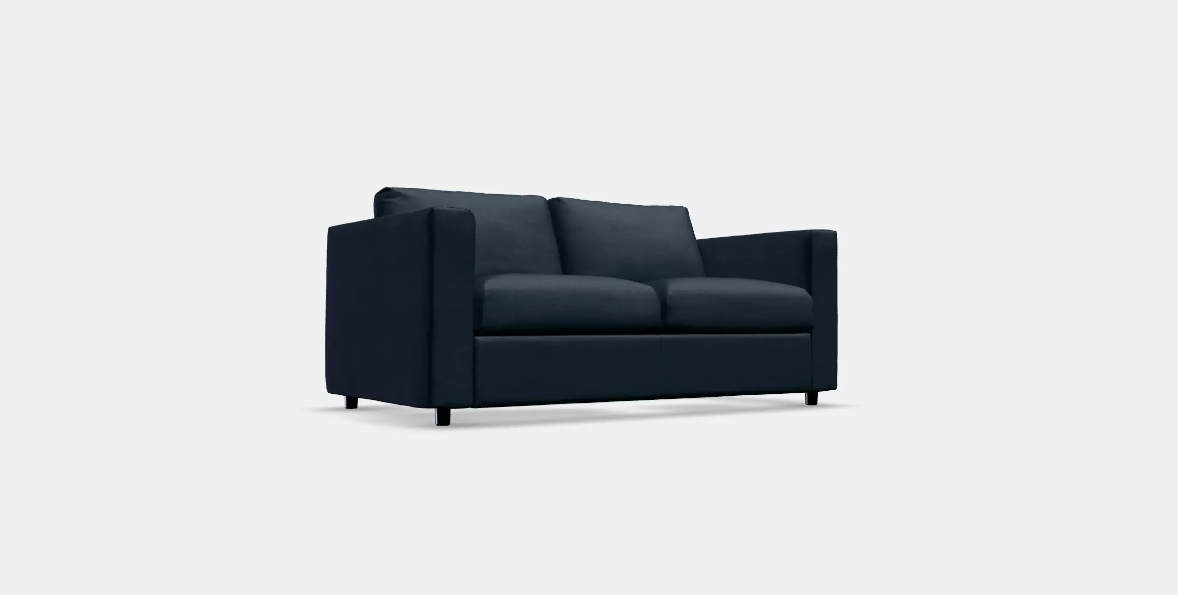 VIMLE Cover for 2-seat sofa 5 Low-poly 3D model_0