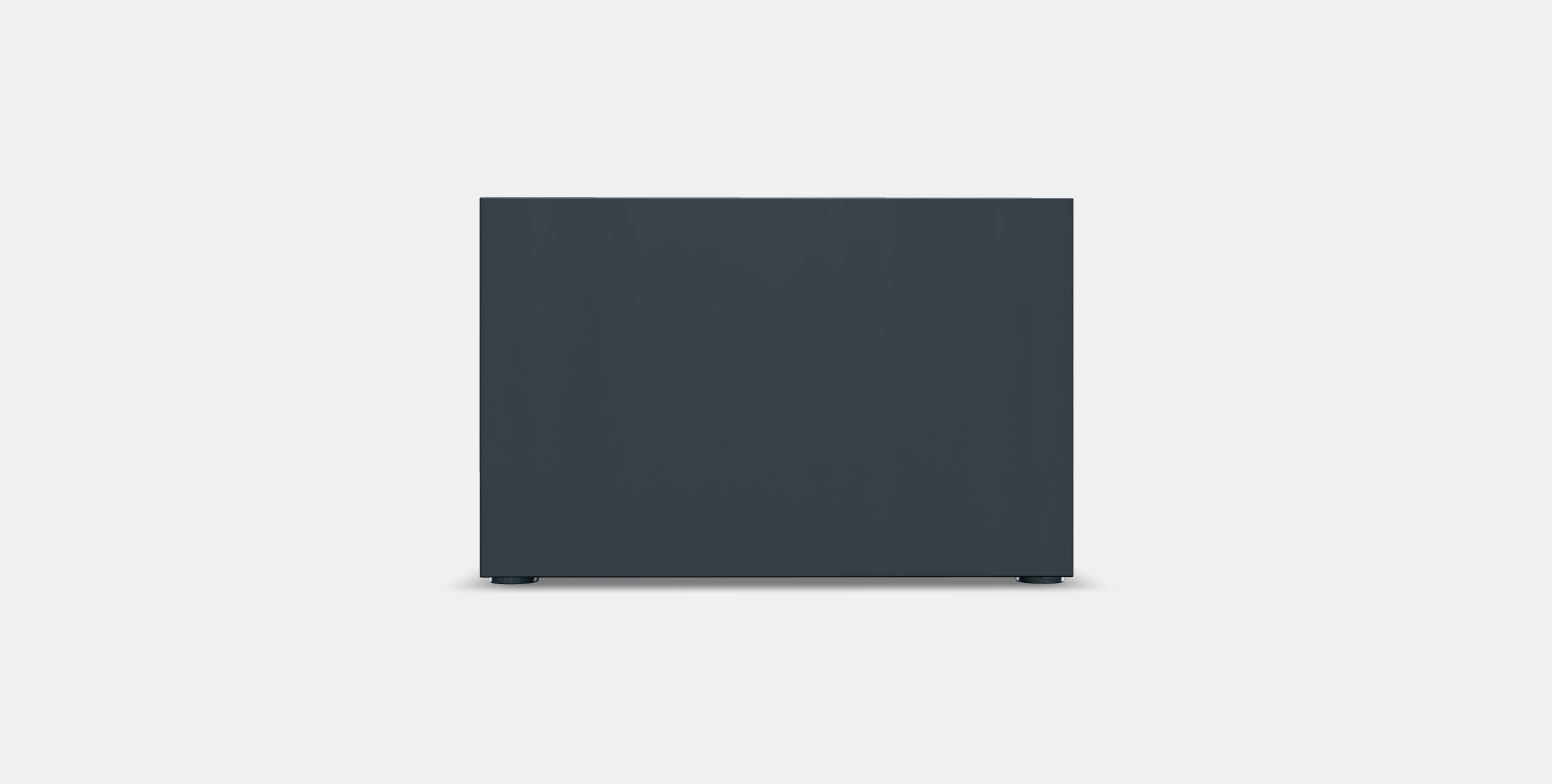 BESTA Shelf unit with door 67 Low-poly 3D model_10