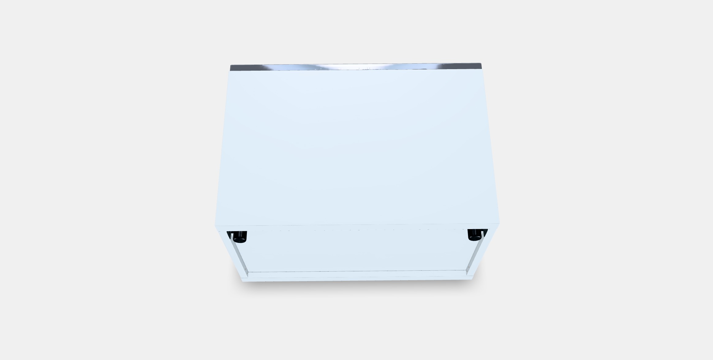 BESTA Shelf unit with door 67 Low-poly 3D model_2