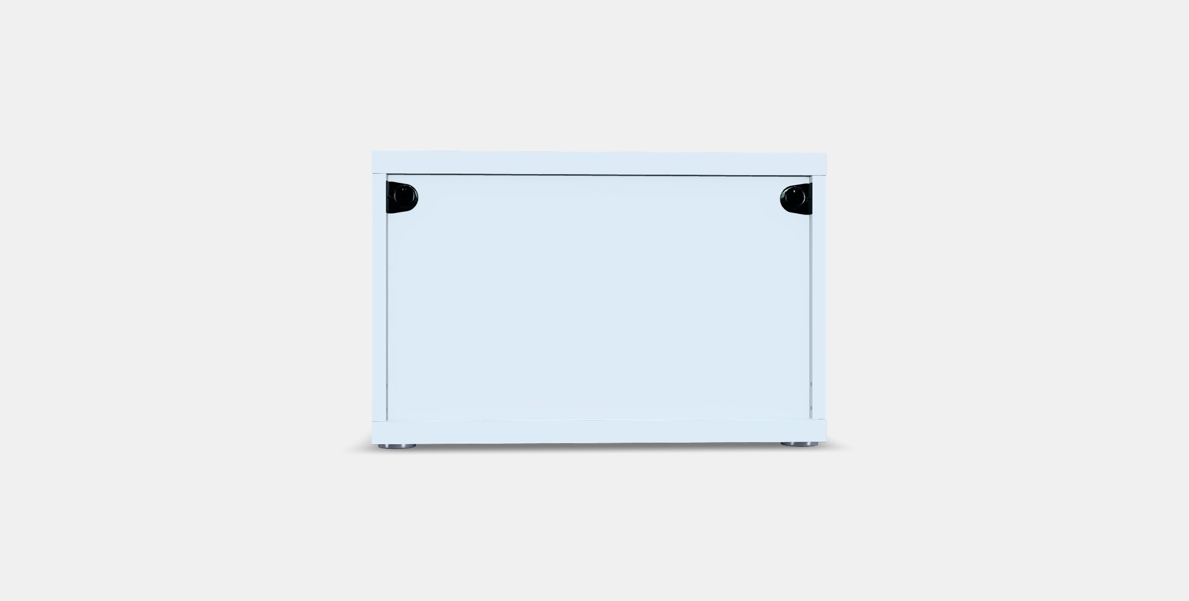 BESTA Shelf unit with door 67 Low-poly 3D model_14