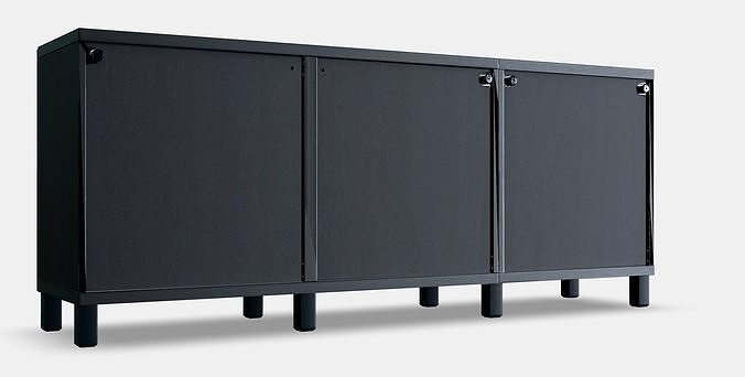BESTA Storage combination with drawers 12 Low-poly 3D model