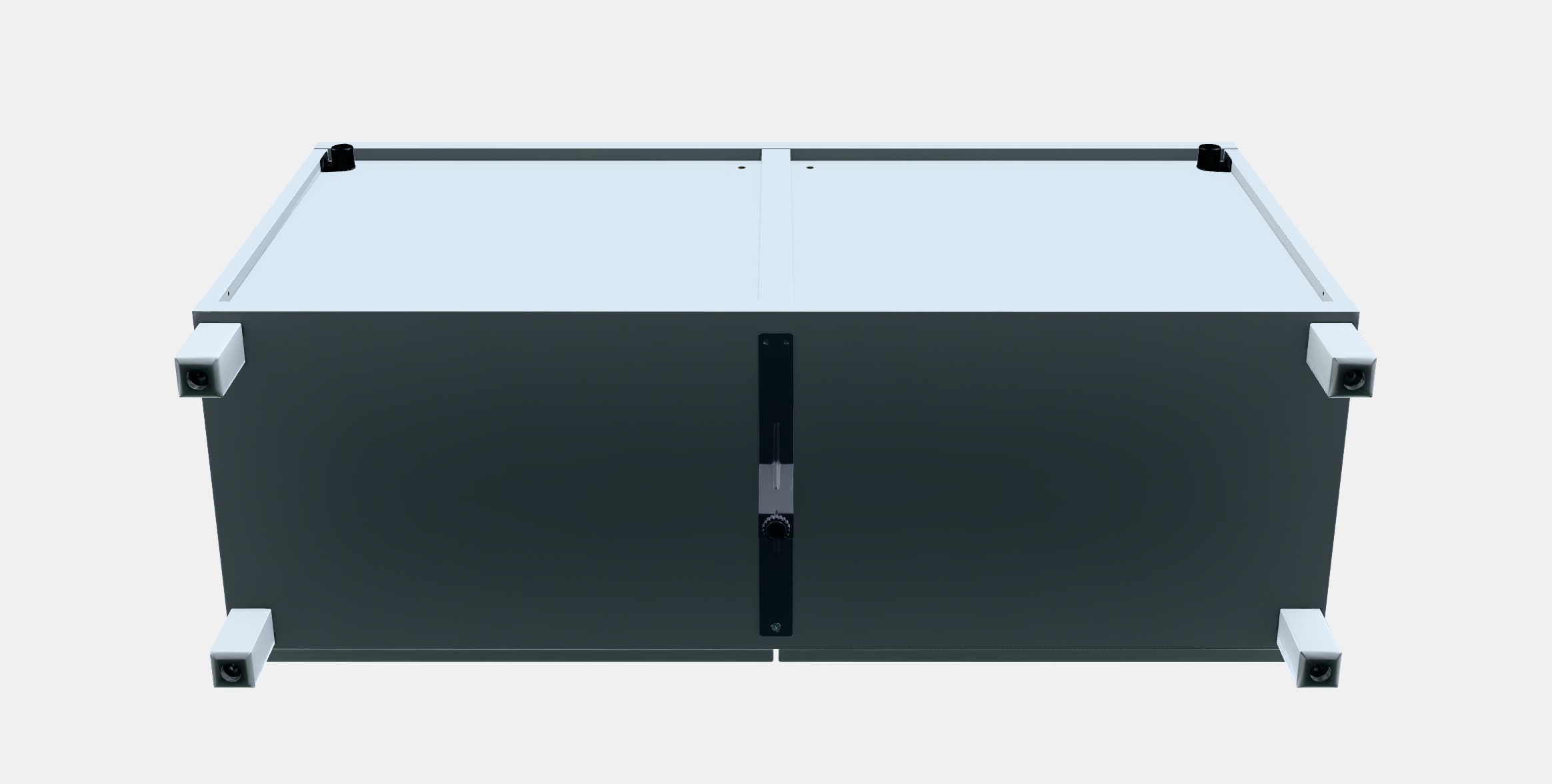 BESTA Storage combination with doors 68 Low-poly 3D model_8