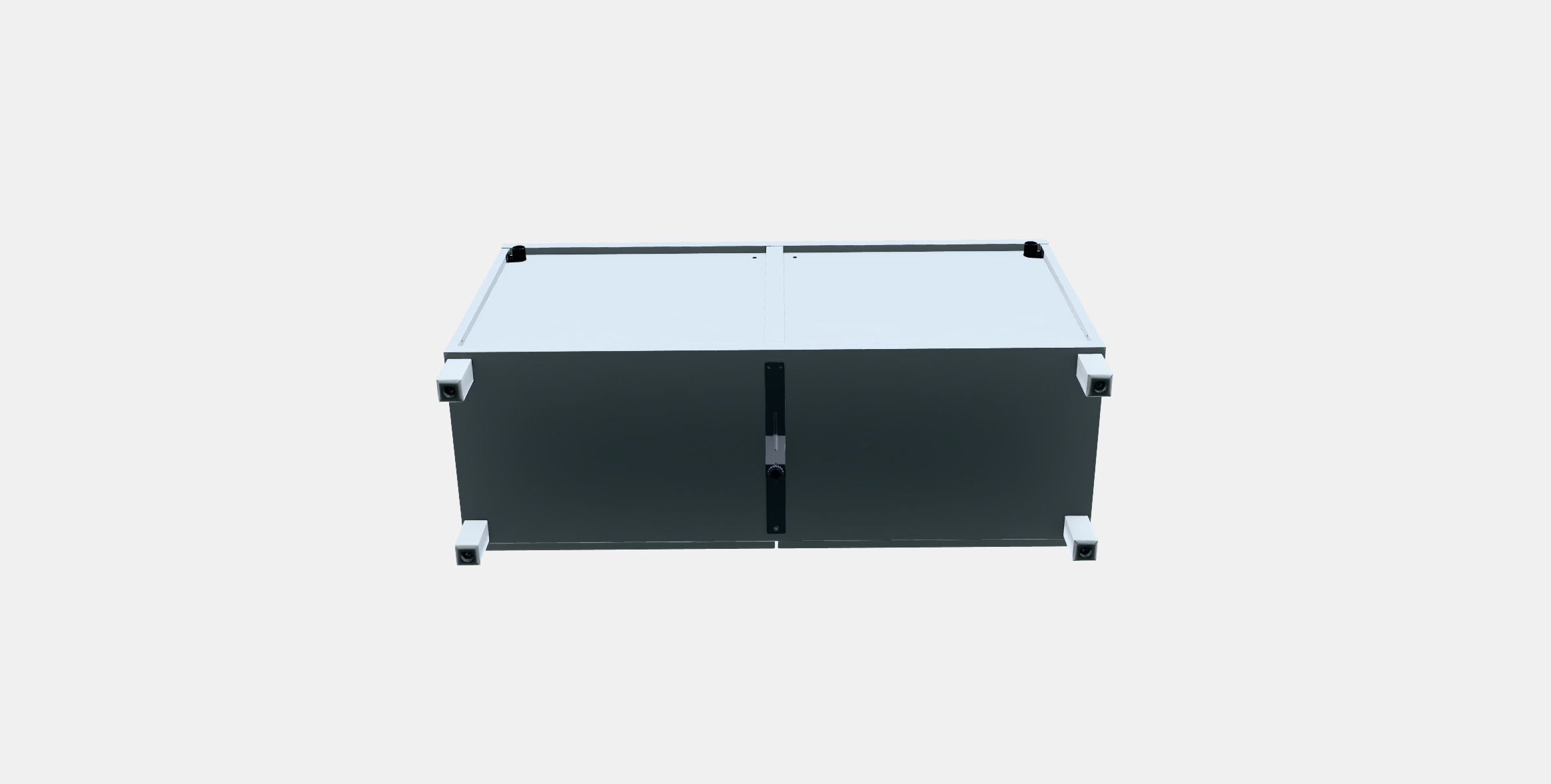 BESTA Storage combination with doors 68 Low-poly 3D model_7