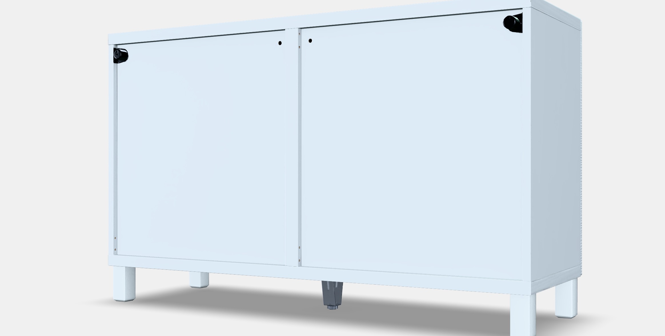 BESTA Storage combination with doors 68 Low-poly 3D model_6