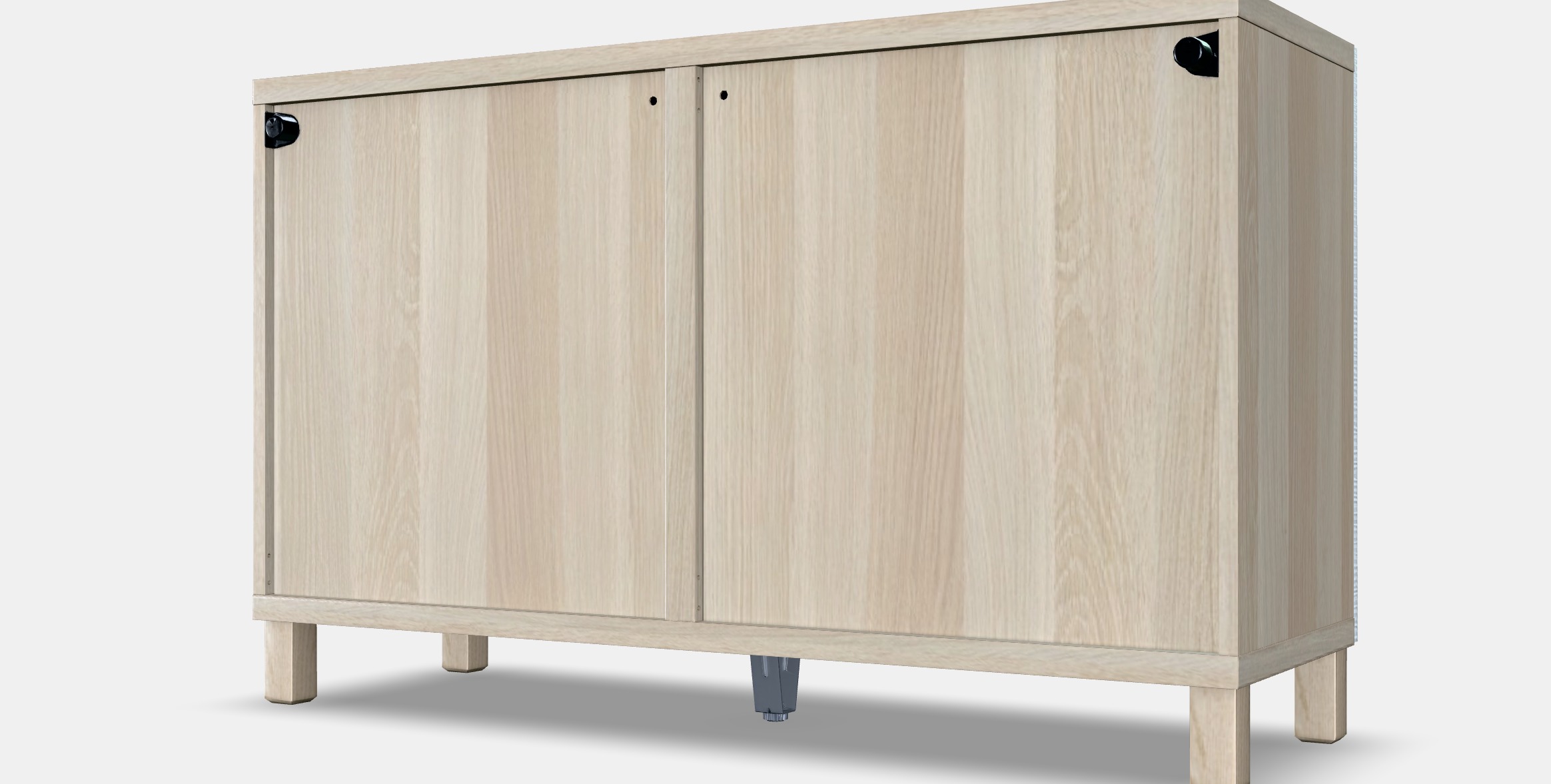 BESTA Storage combination with doors 69 Low-poly 3D model_6