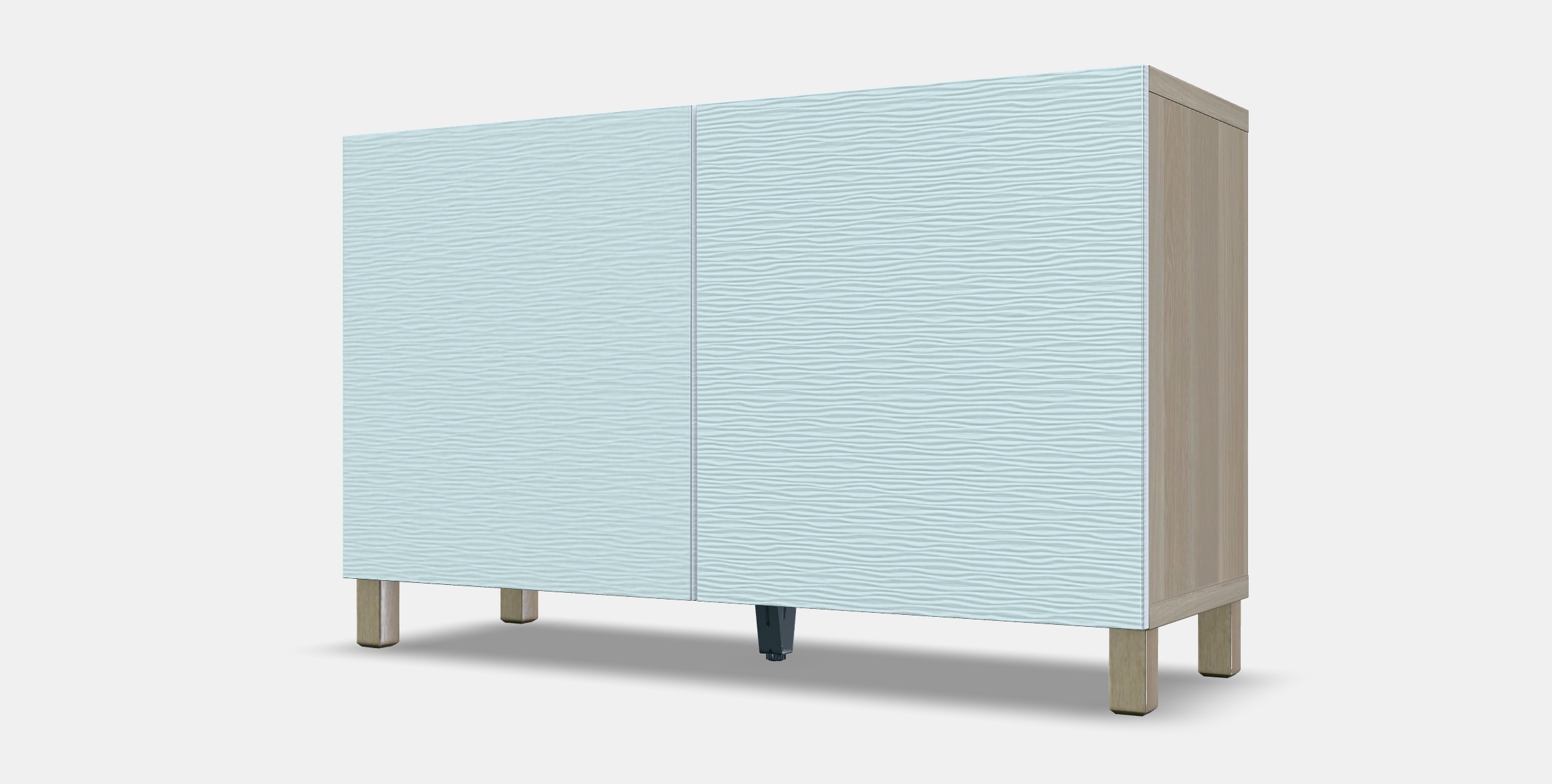 BESTA Storage combination with doors 69 Low-poly 3D model_13