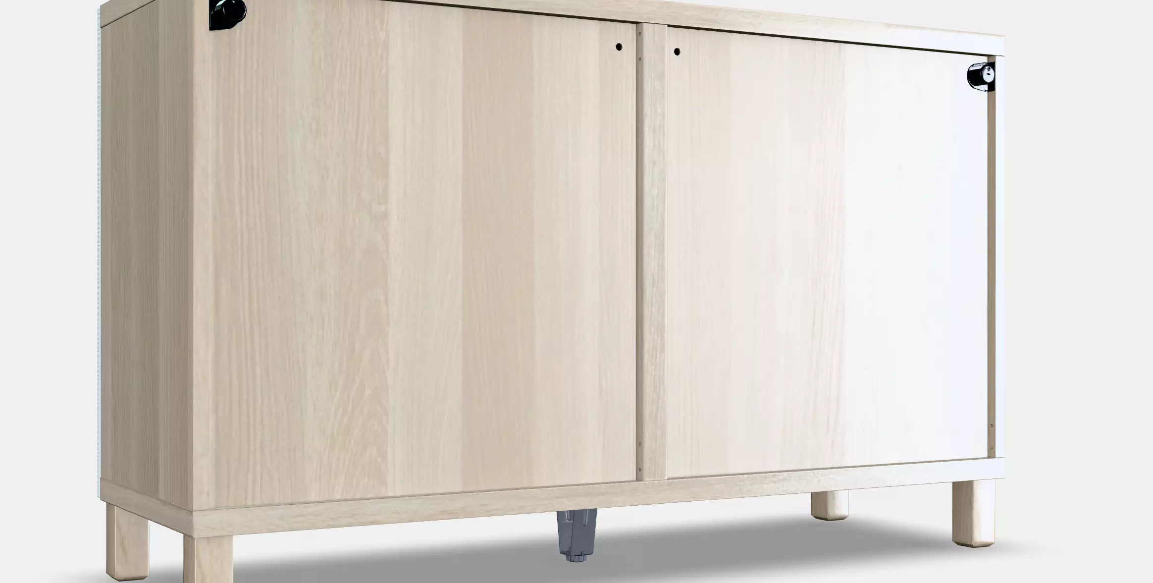 BESTA Storage combination with doors 69 Low-poly 3D model_0