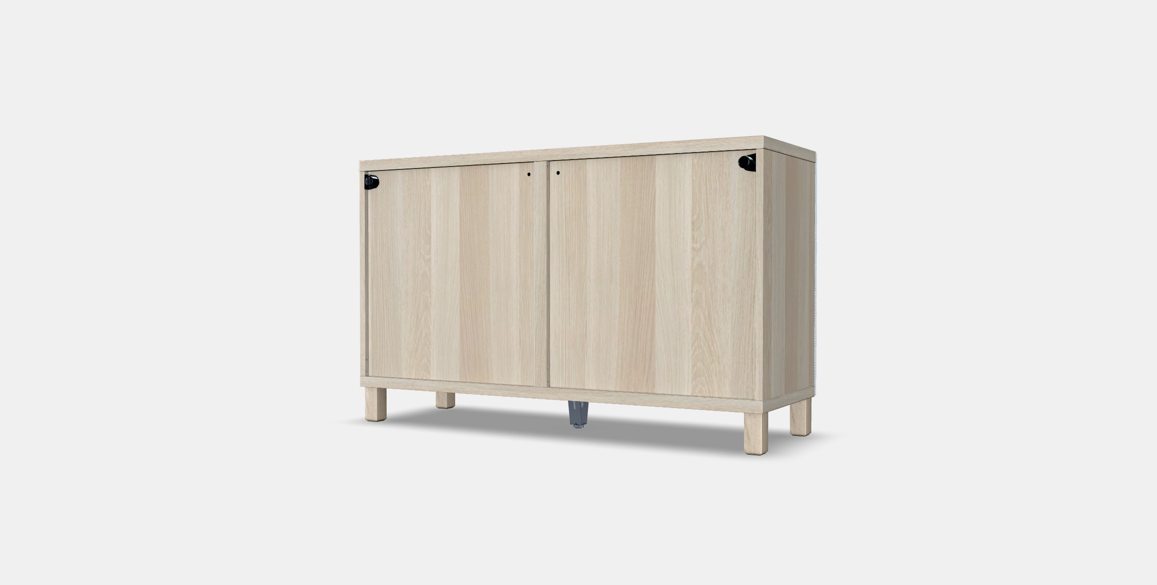 BESTA Storage combination with doors 69 Low-poly 3D model_5