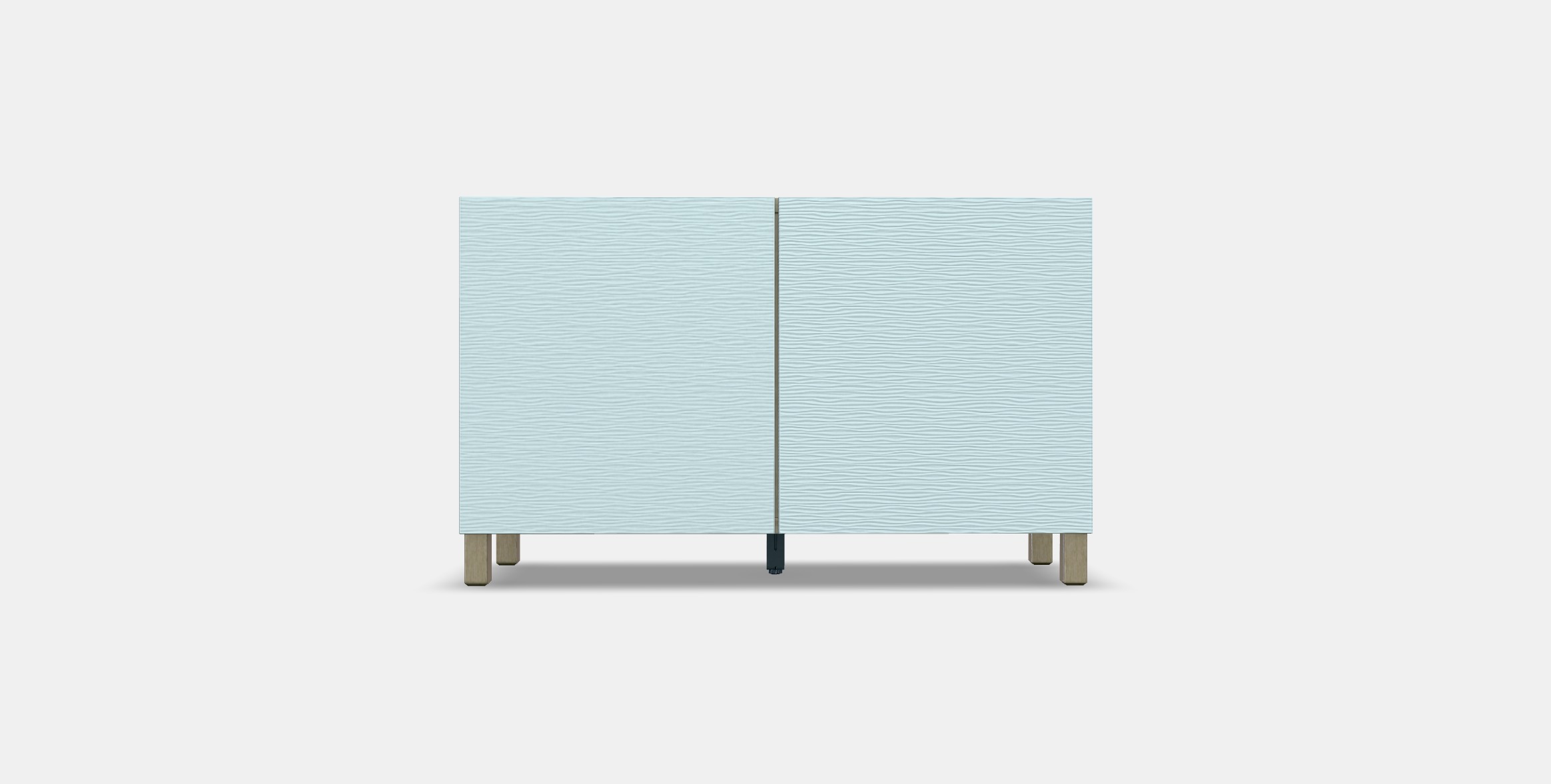 BESTA Storage combination with doors 69 Low-poly 3D model_9