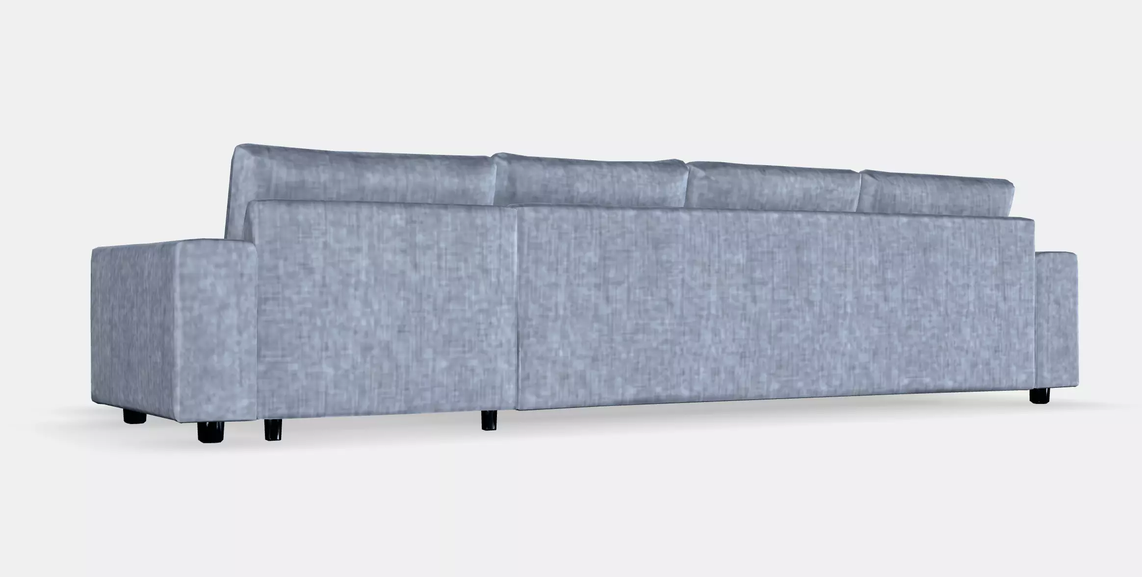 VIMLE 4-seat sofa with chaise longue 7 Low-poly 3D model