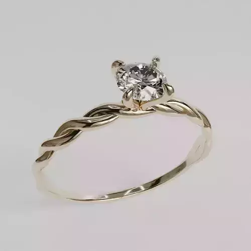 twisted wedding ring