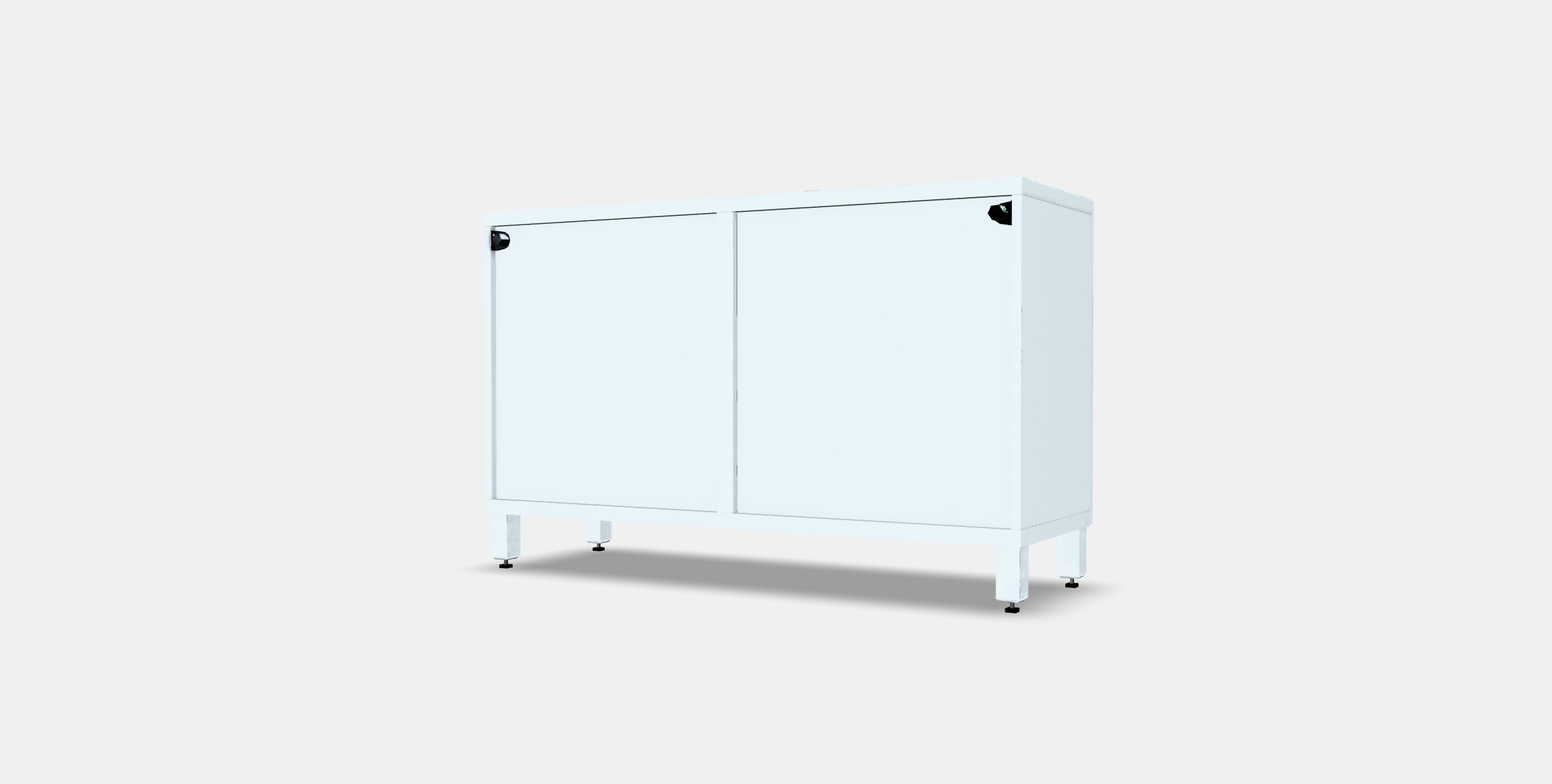 BESTA Storage combination w doors-drawers 7 Low-poly 3D model_5
