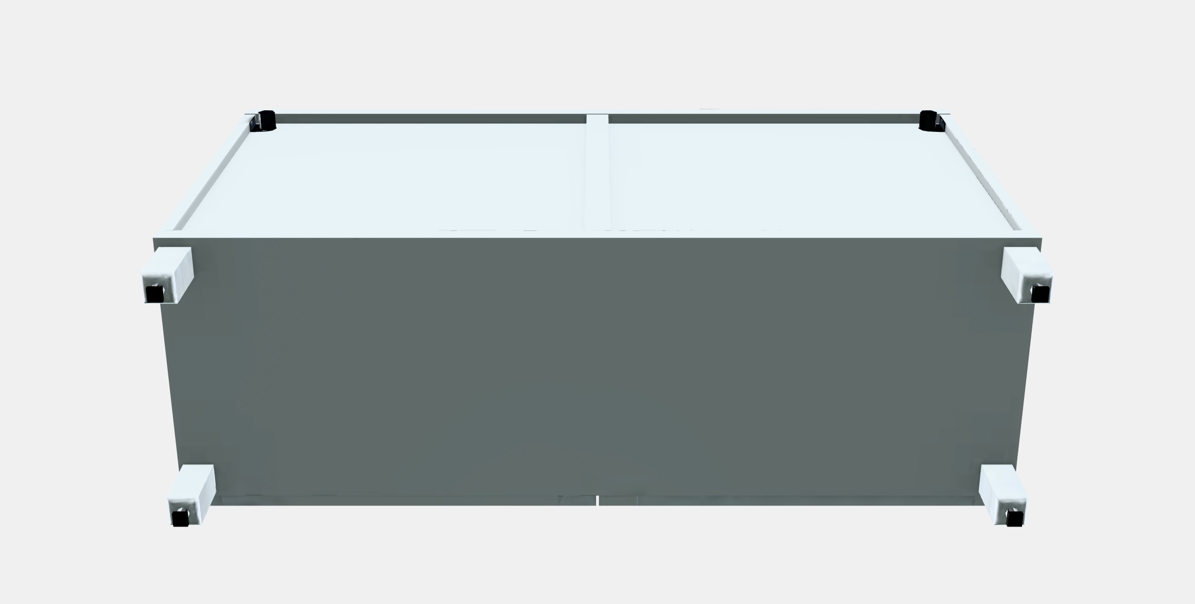 BESTA Storage combination w doors-drawers 7 Low-poly 3D model_8