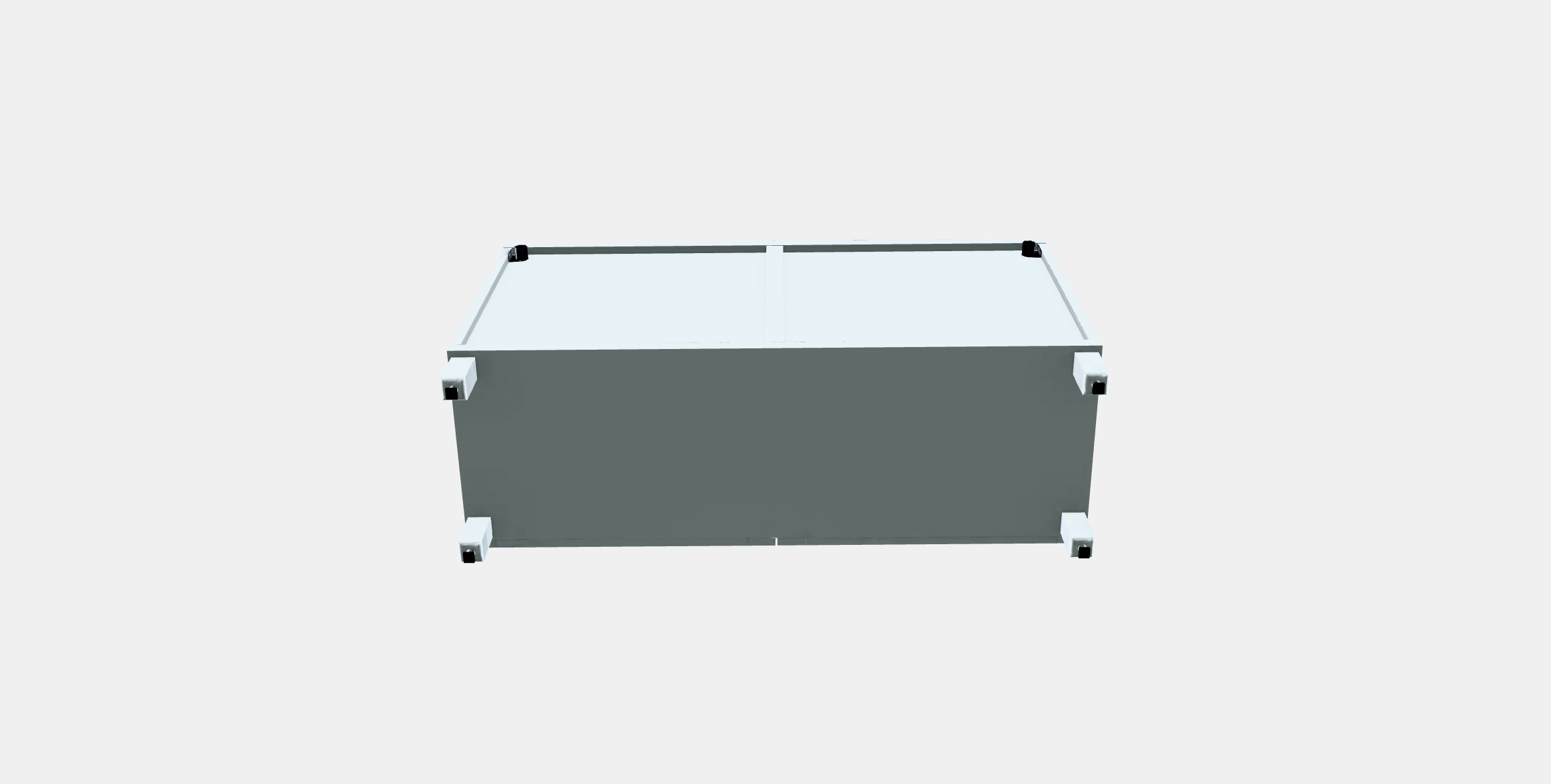 BESTA Storage combination w doors-drawers 7 Low-poly 3D model_7