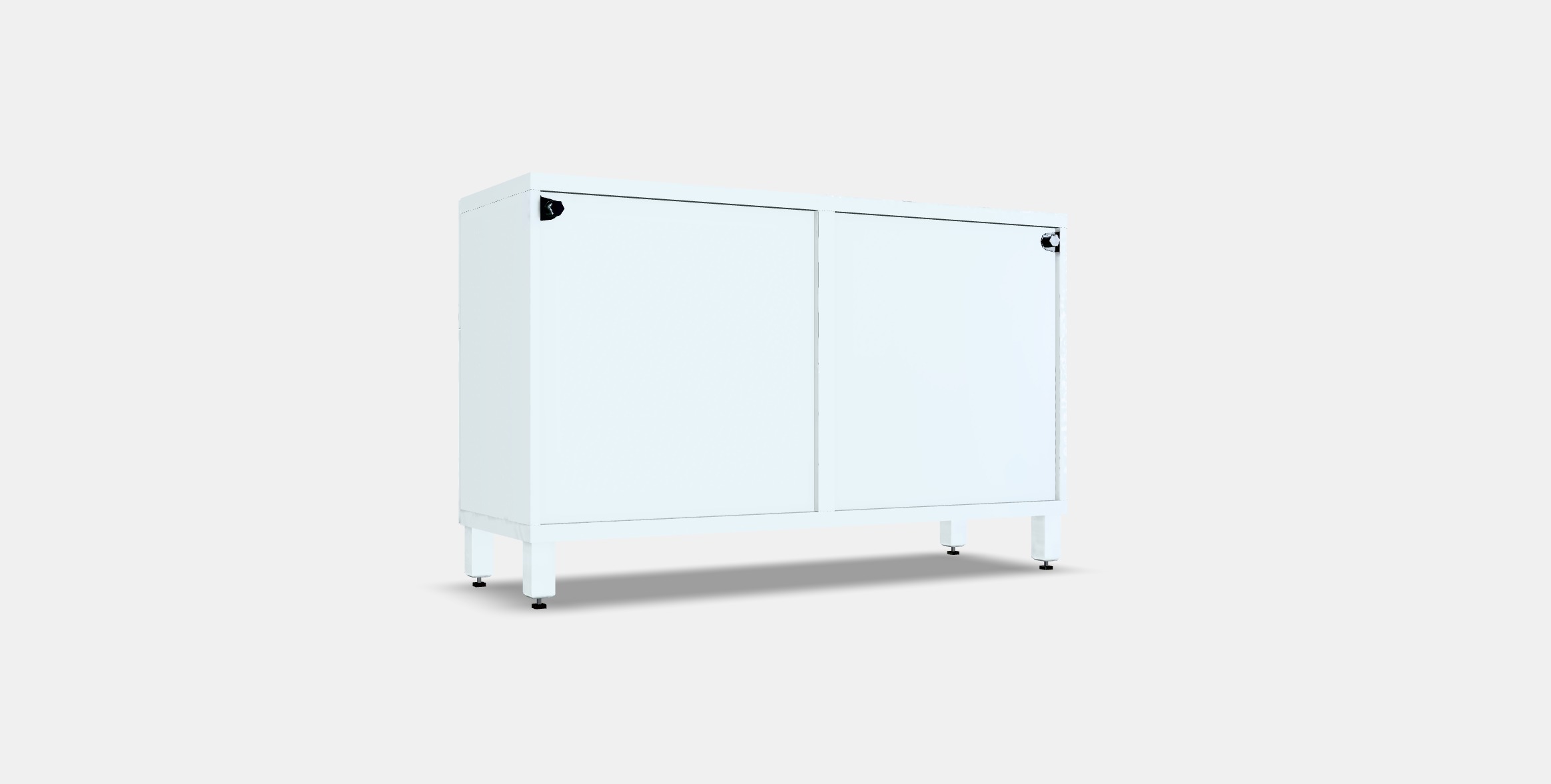 BESTA Storage combination w doors-drawers 7 Low-poly 3D model_16